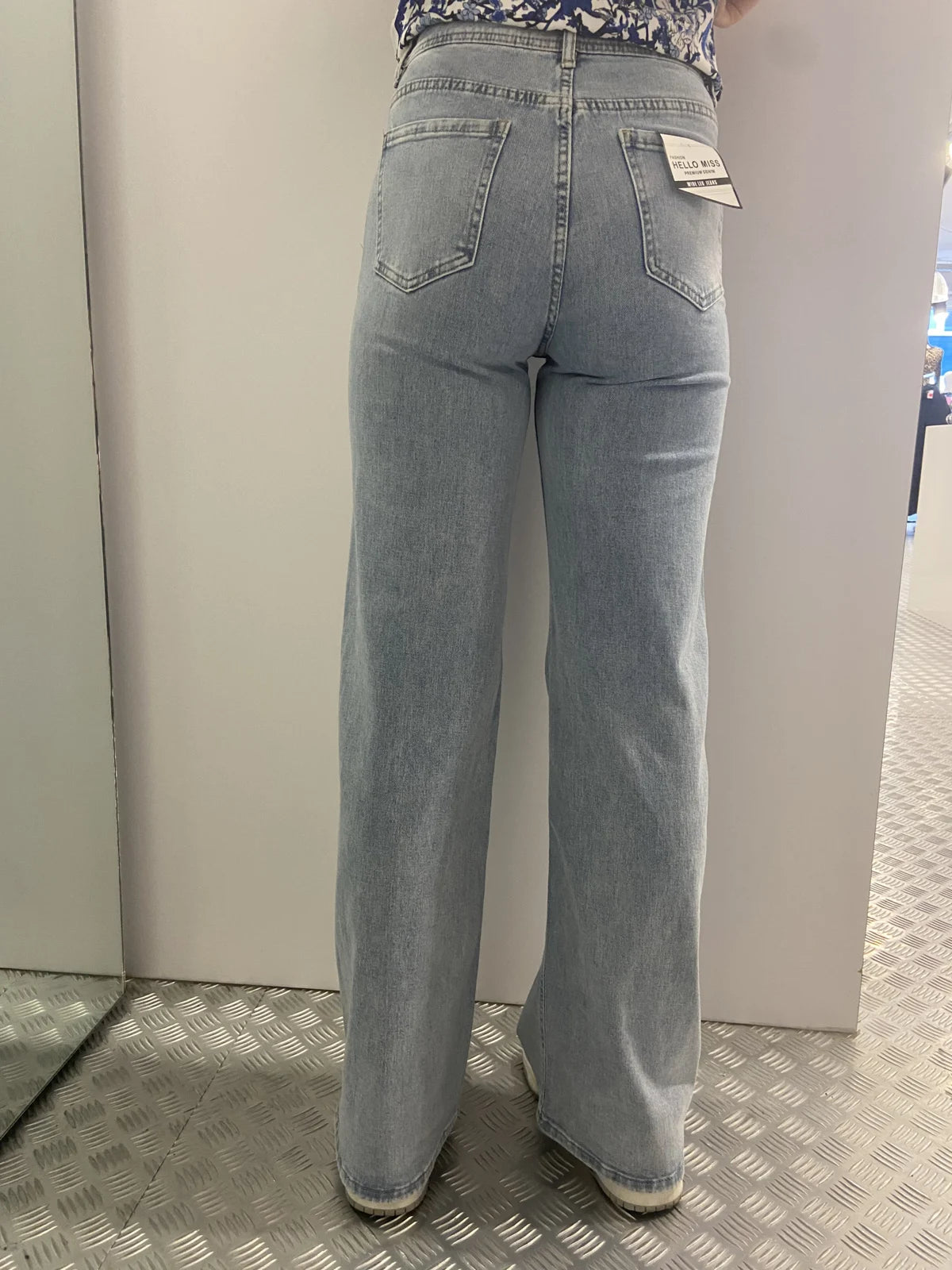Wide leg jeans HM Long