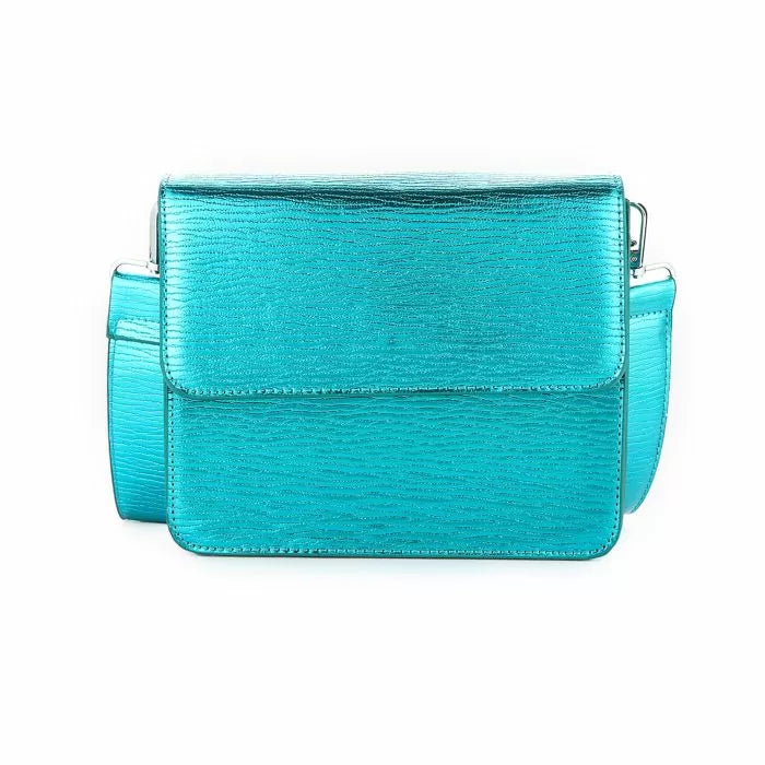 Turqoise metallic tas
