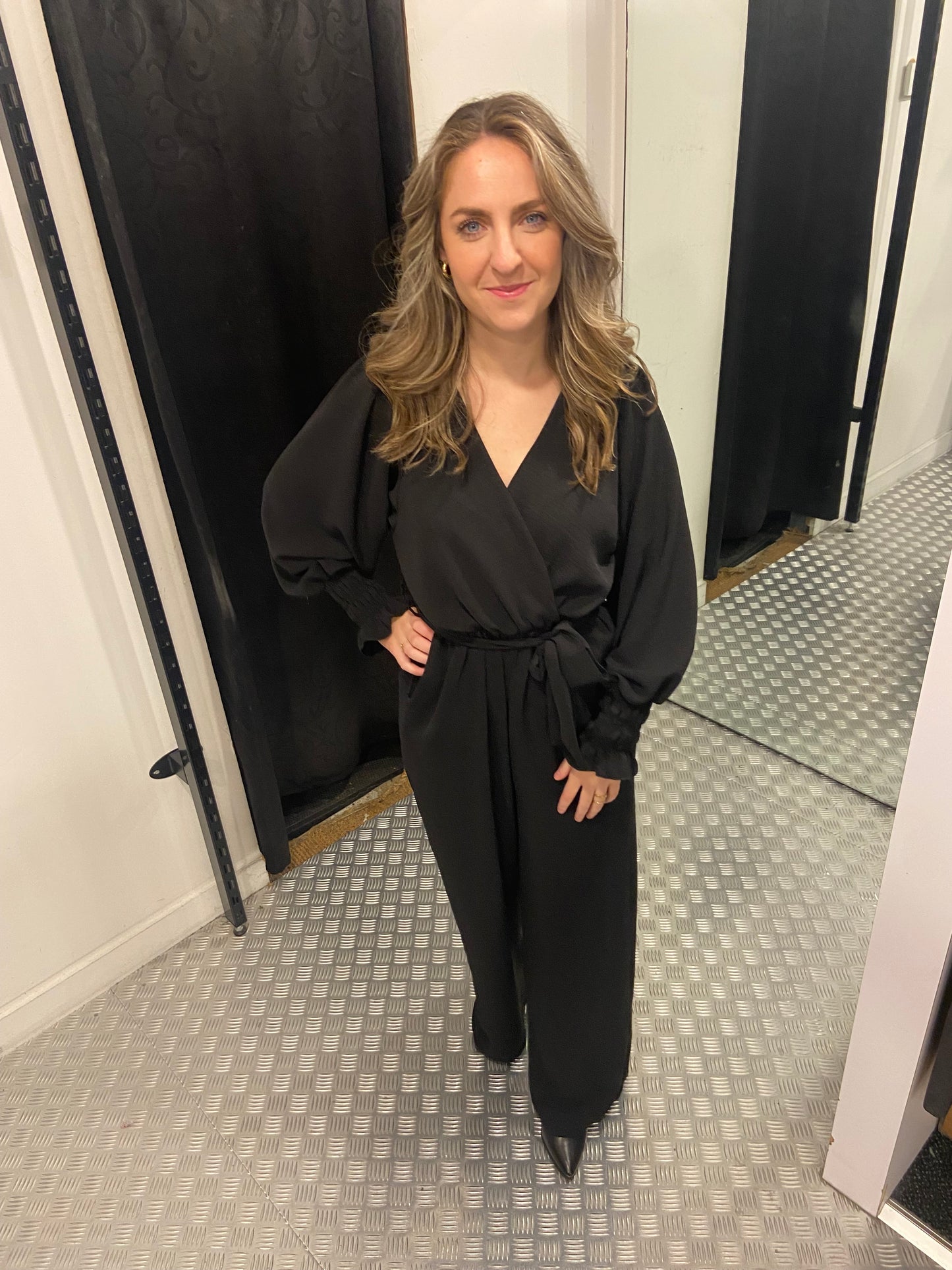Zwarte jumpsuit