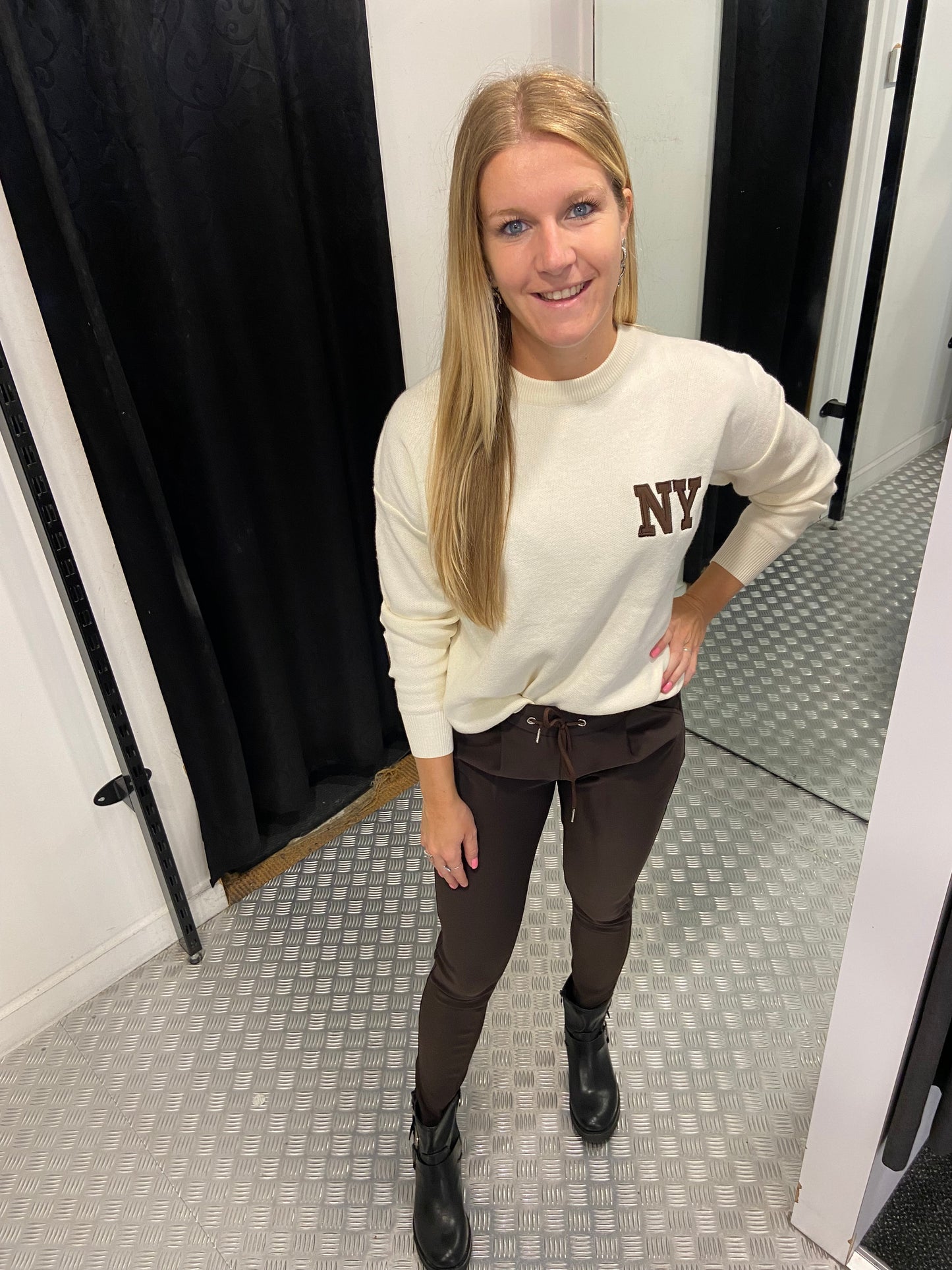 Bruine jogging pants