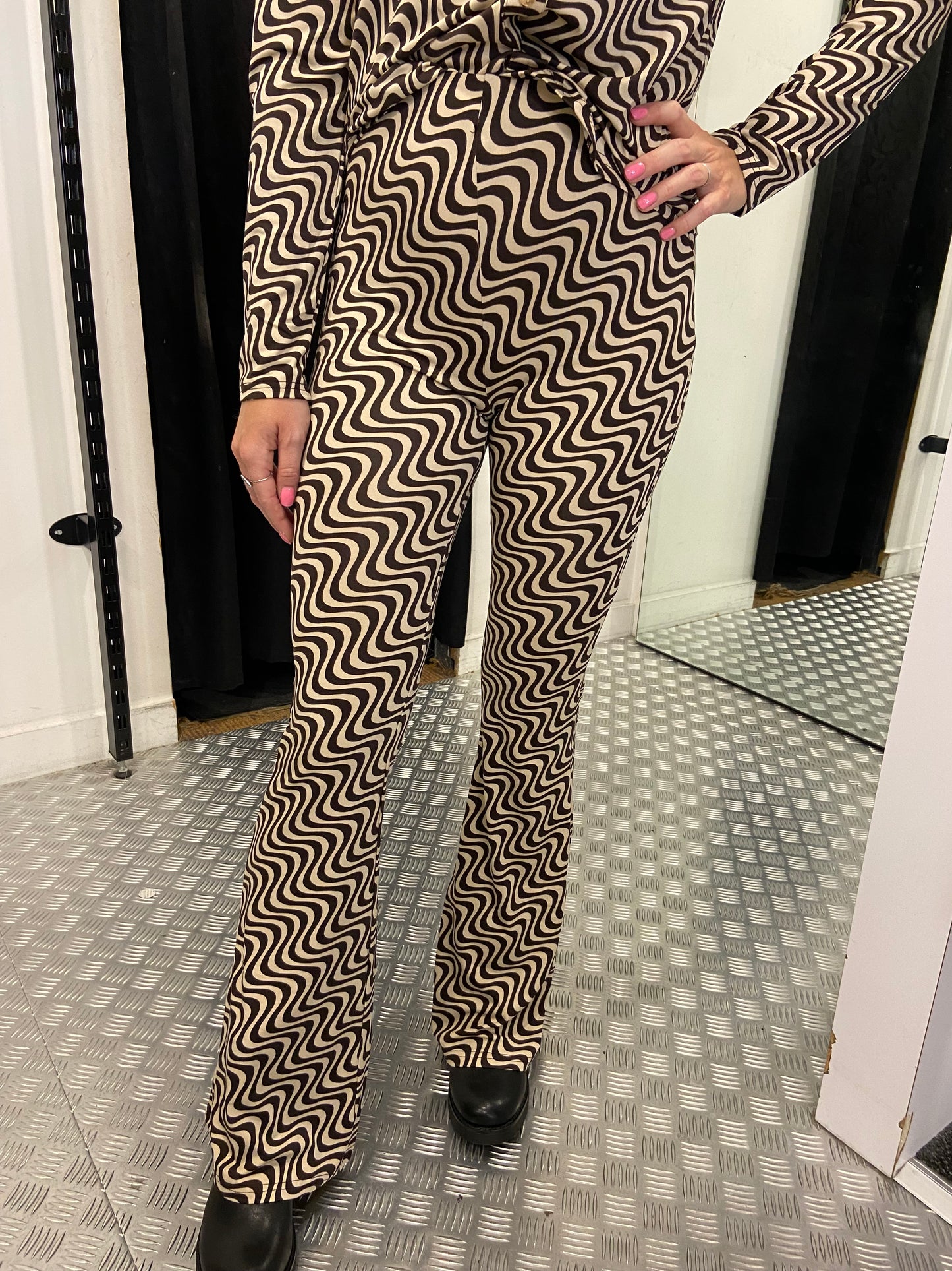 Luna flared pants by swan