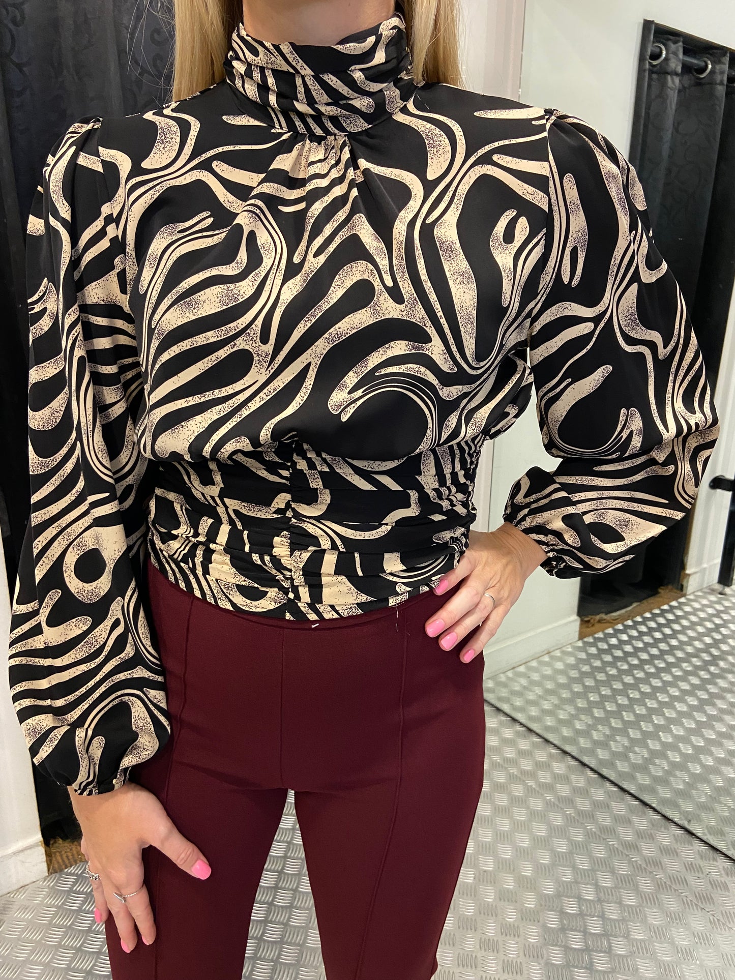 Liz cropped top