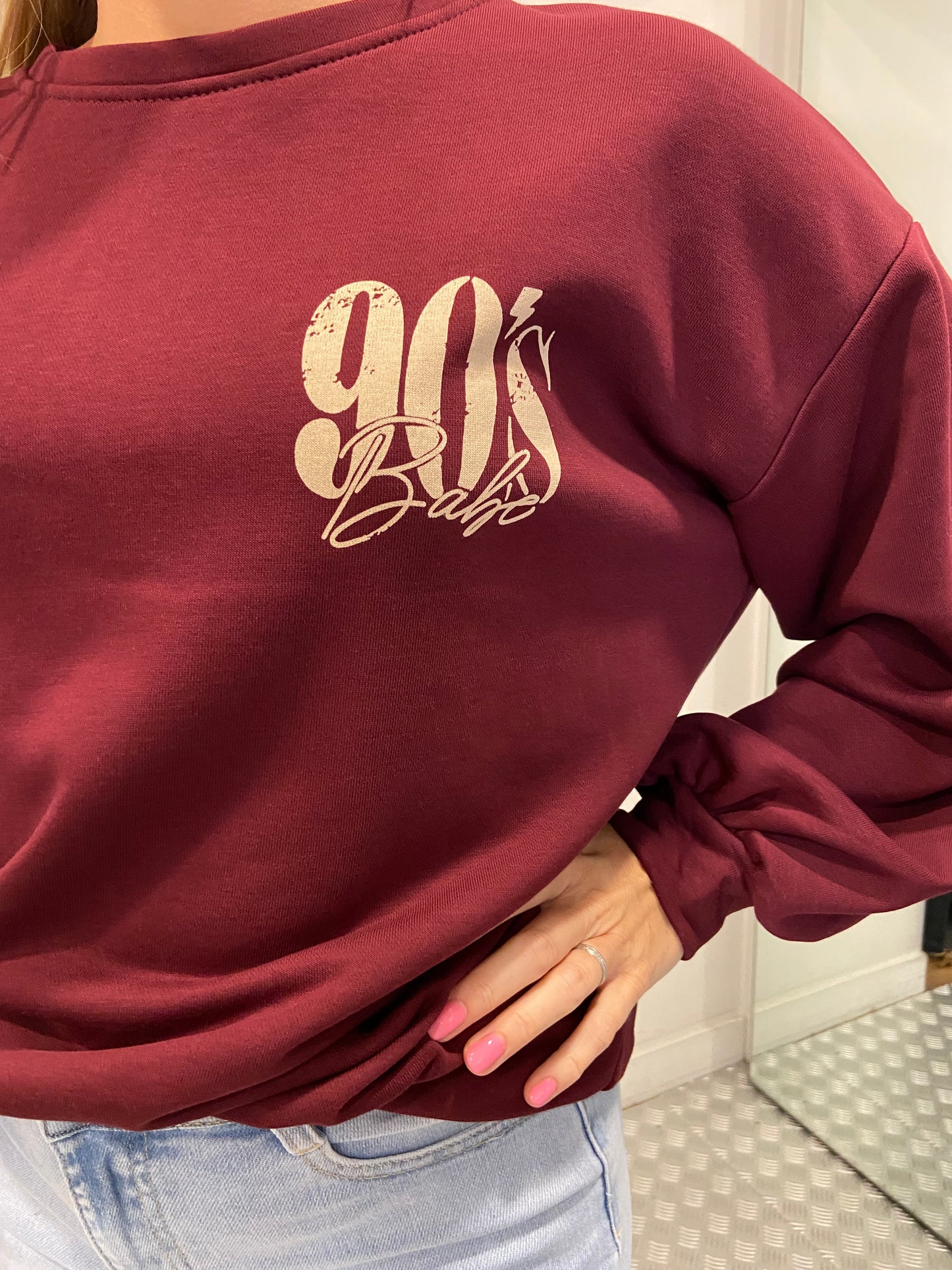 90's babe sweater