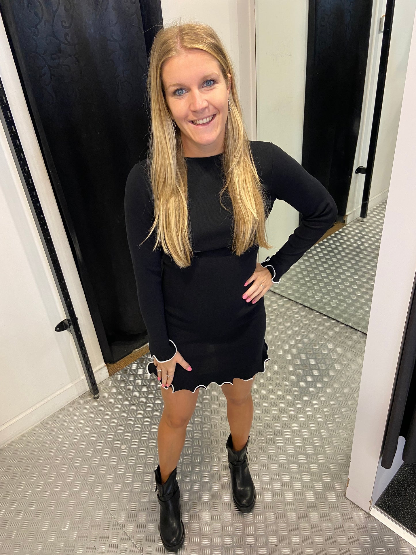 Solange dress zwart