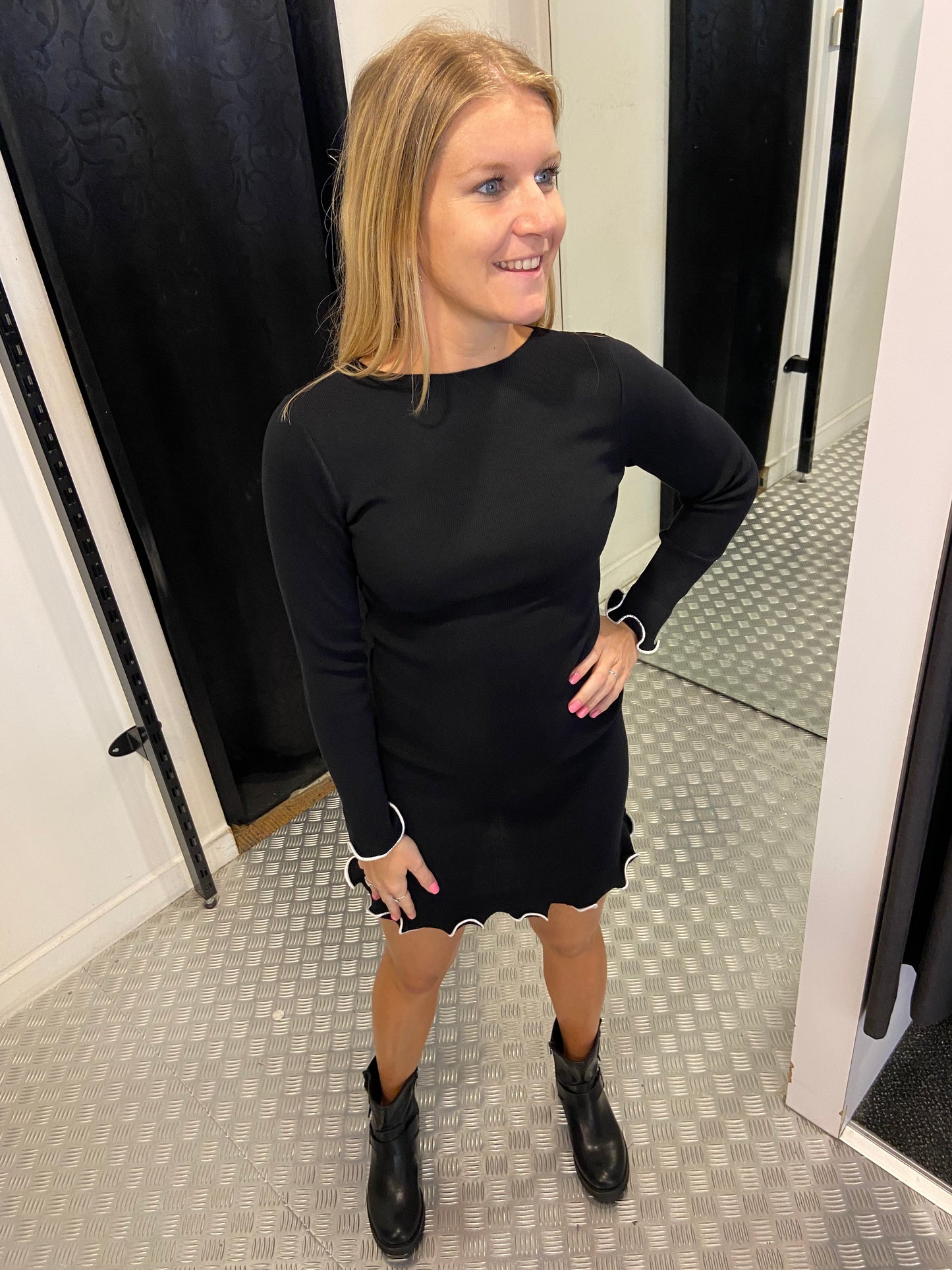 Solange dress zwart