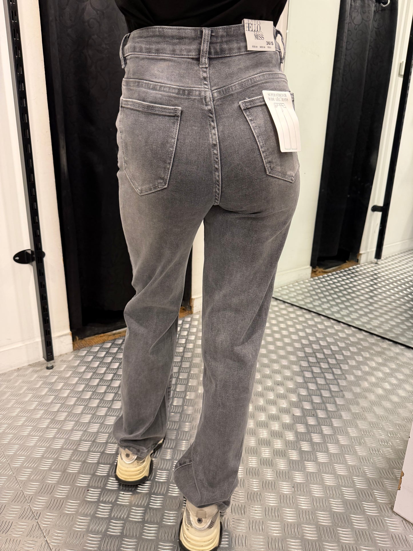 Grey marble wide leg HM