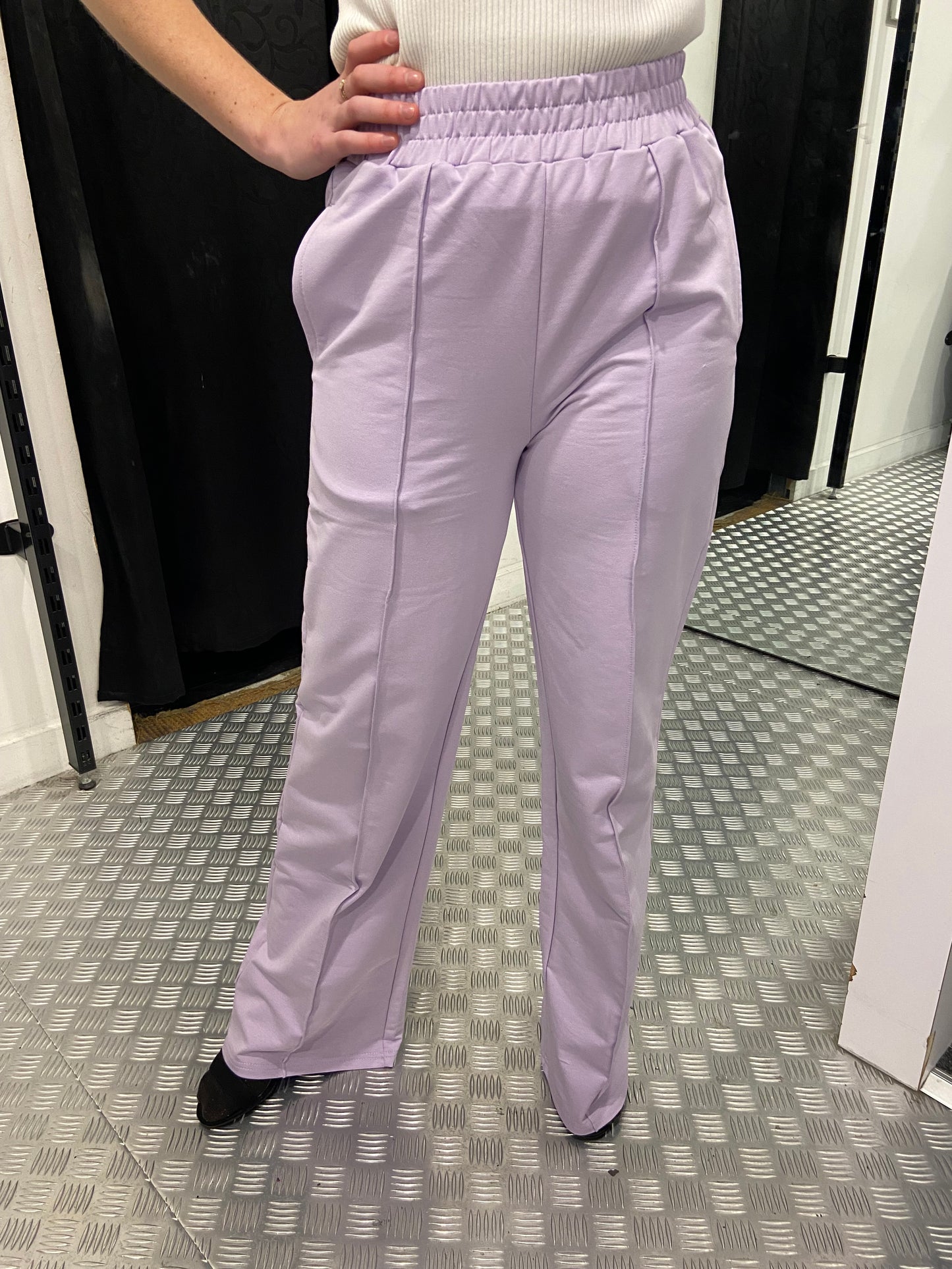Lila wide joggingbroek By swan