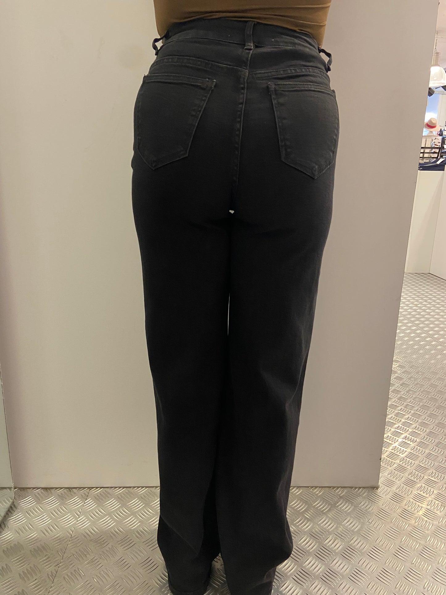Black wide leg H875