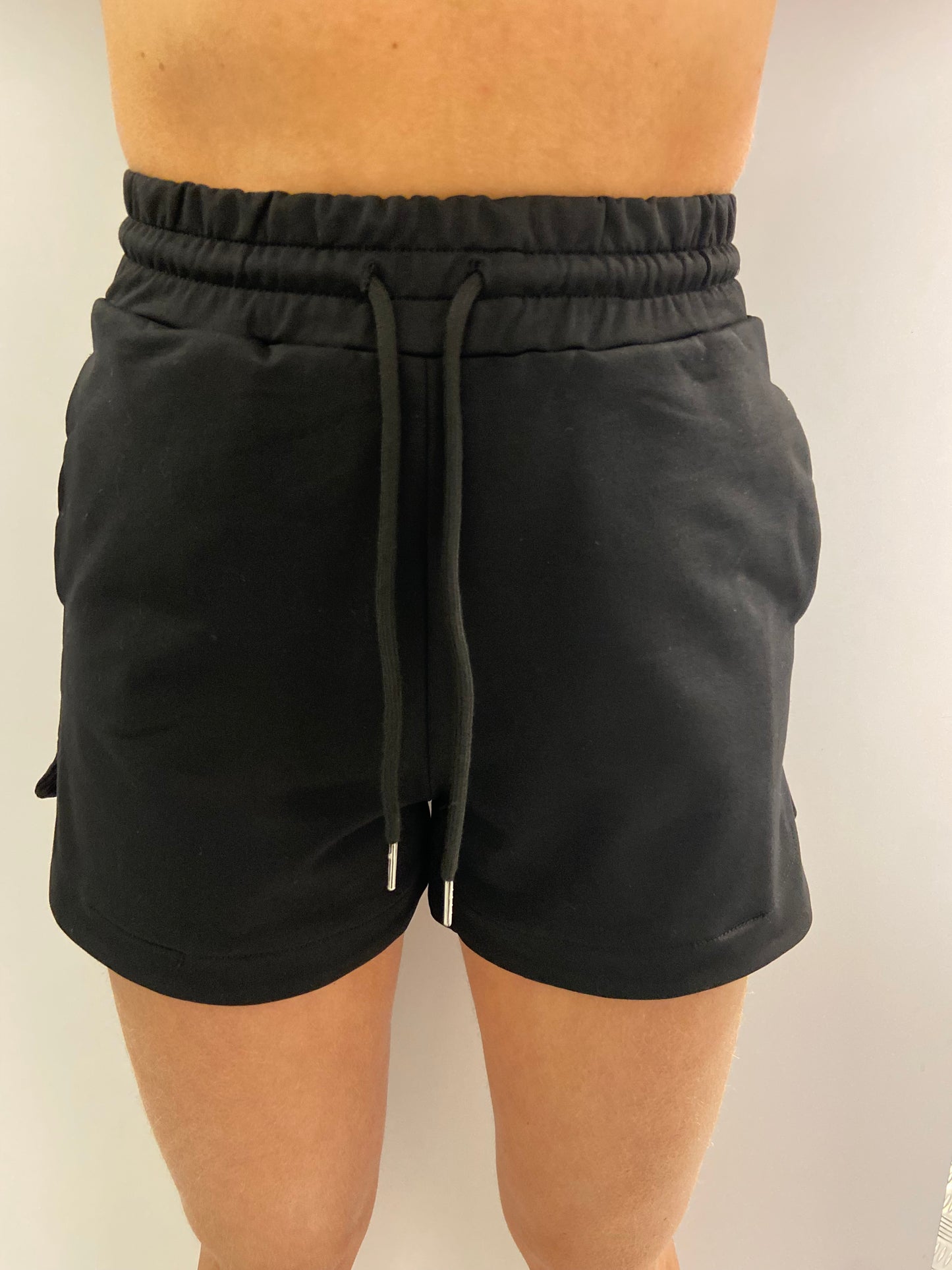 Zwarte joggingshort by swan
