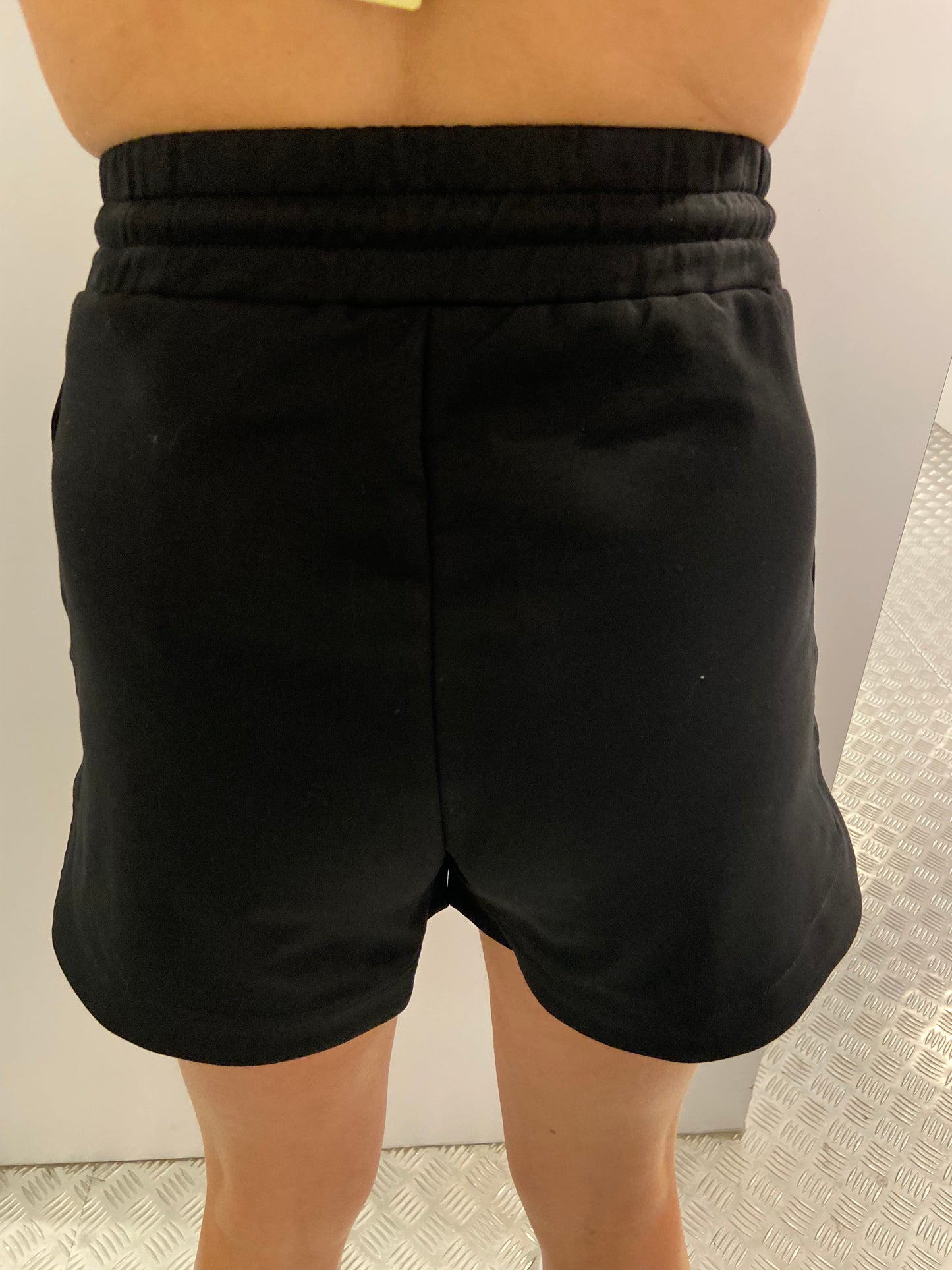Zwarte joggingshort by swan