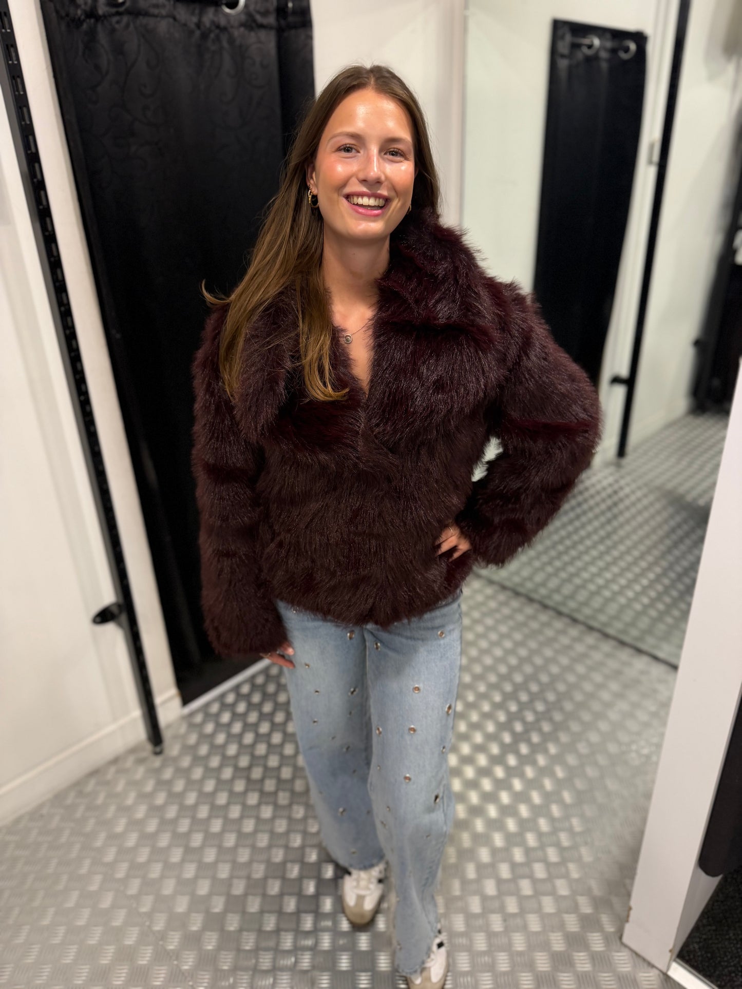 Scotty fluffy jacket