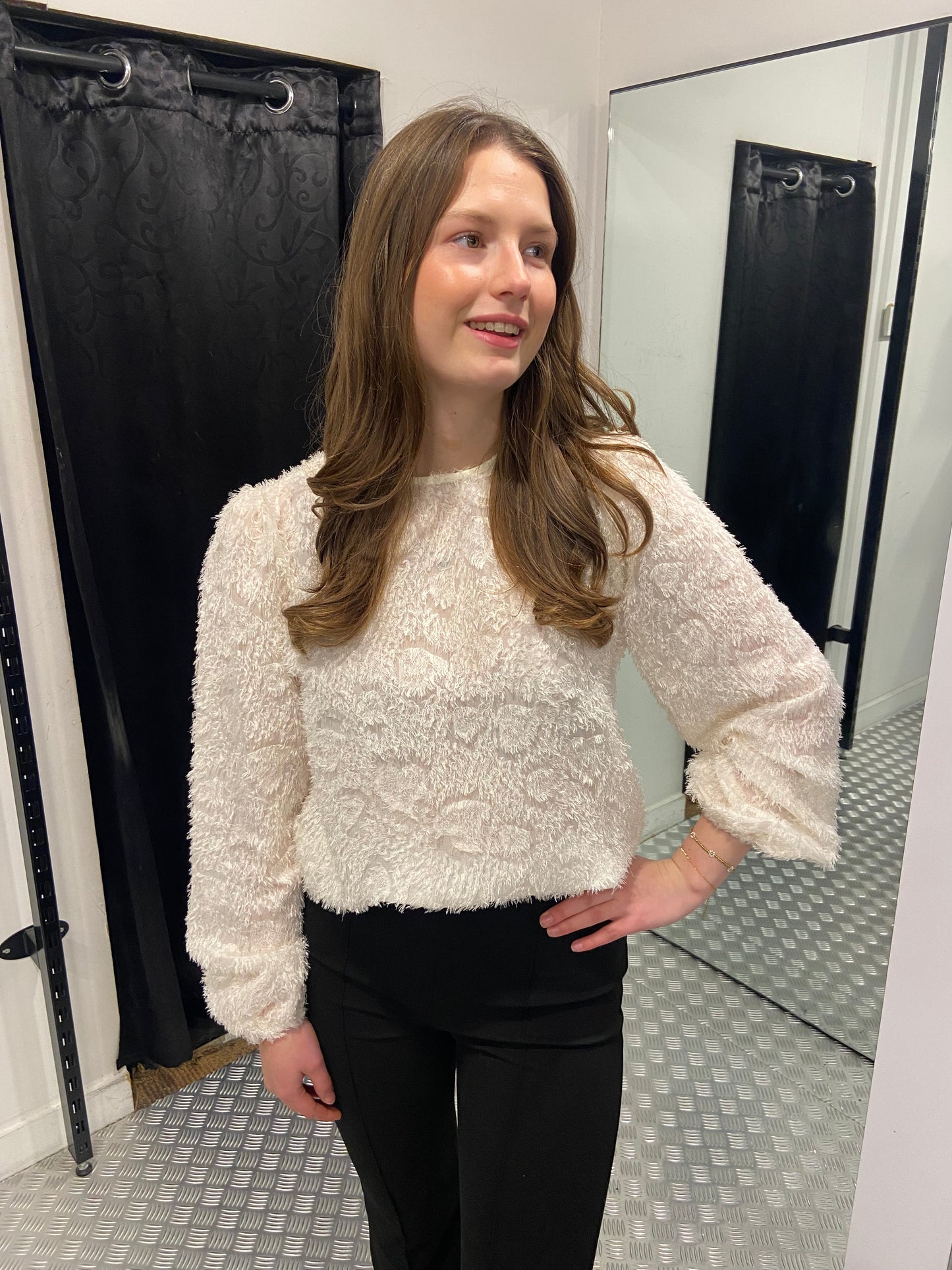 Elize fluffy blouse