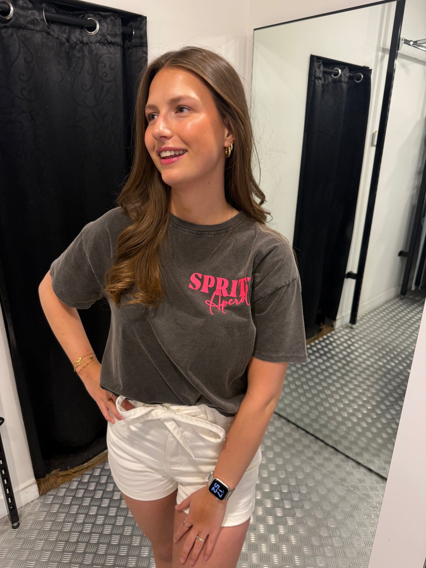 Stonewashed Aperol spritz tshirt