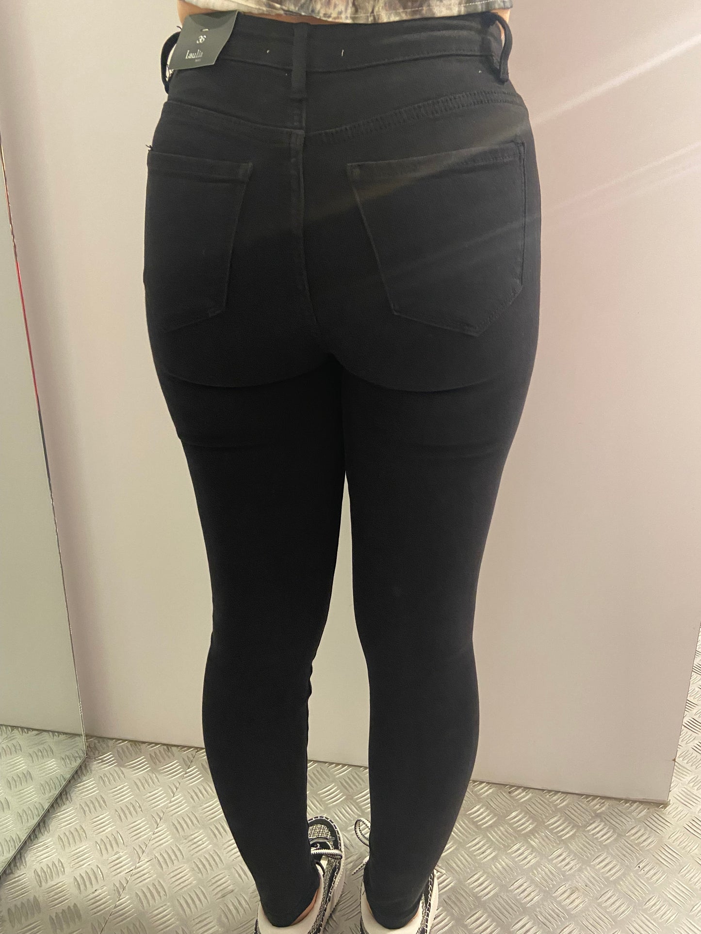 Zwarte skinny jeans Laulia