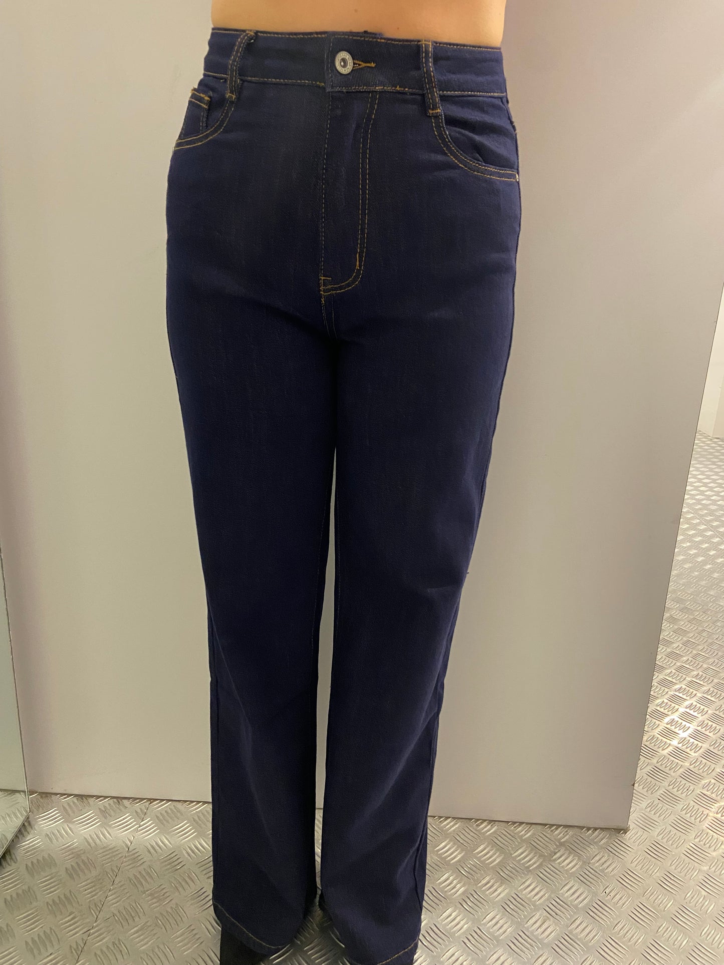 Wide leg dark denim HM