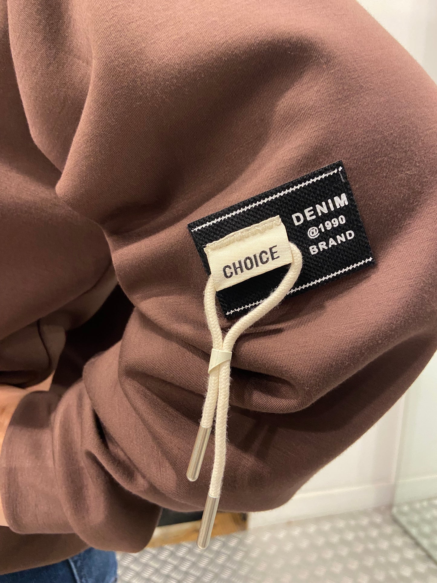 The brown choice sweater