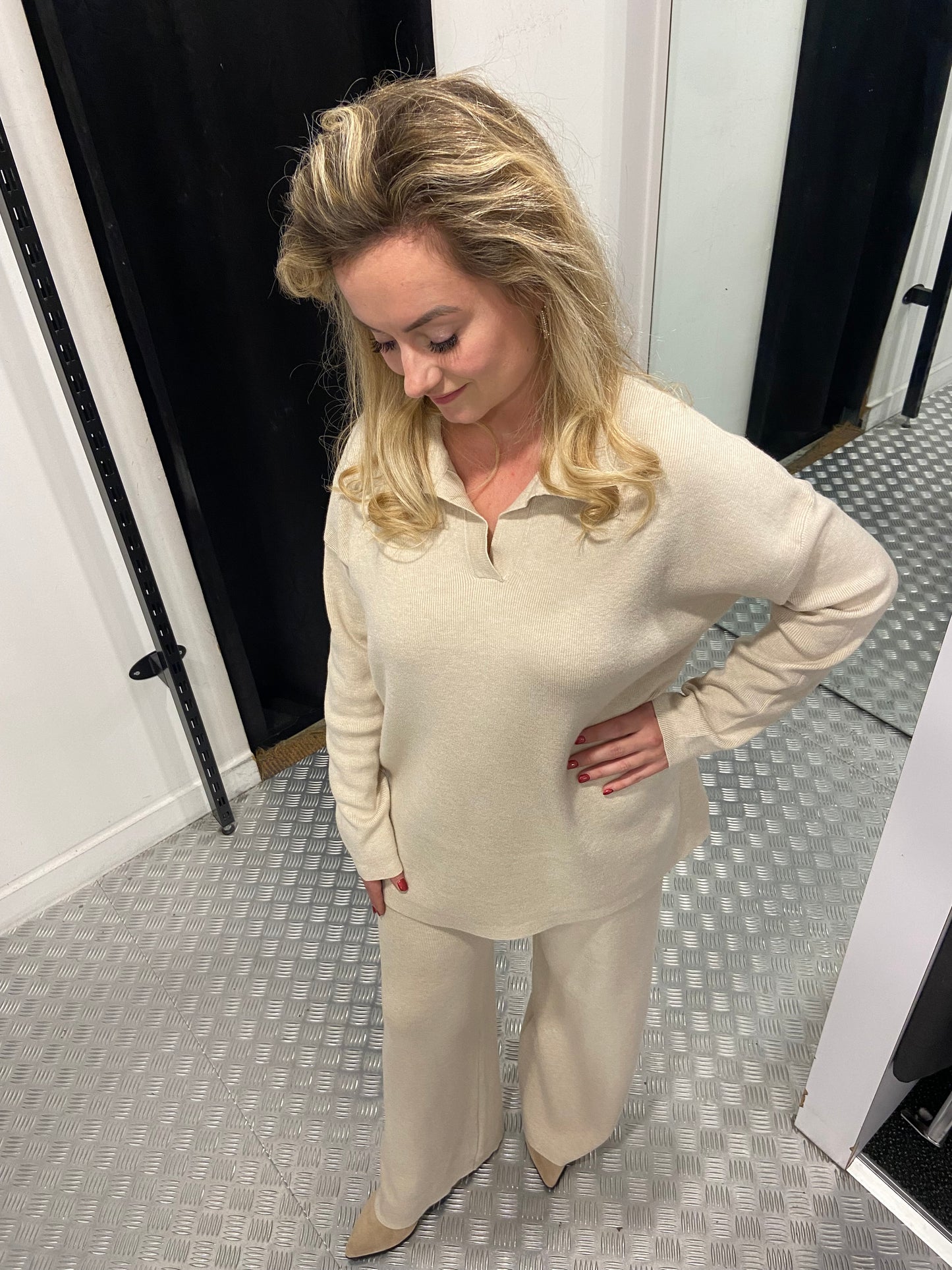 Creme comfy set