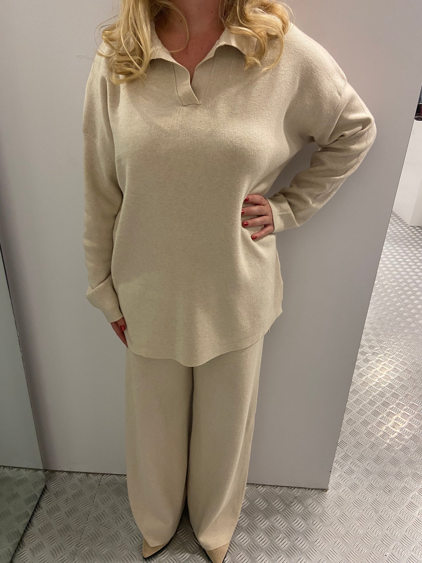 Creme comfy set