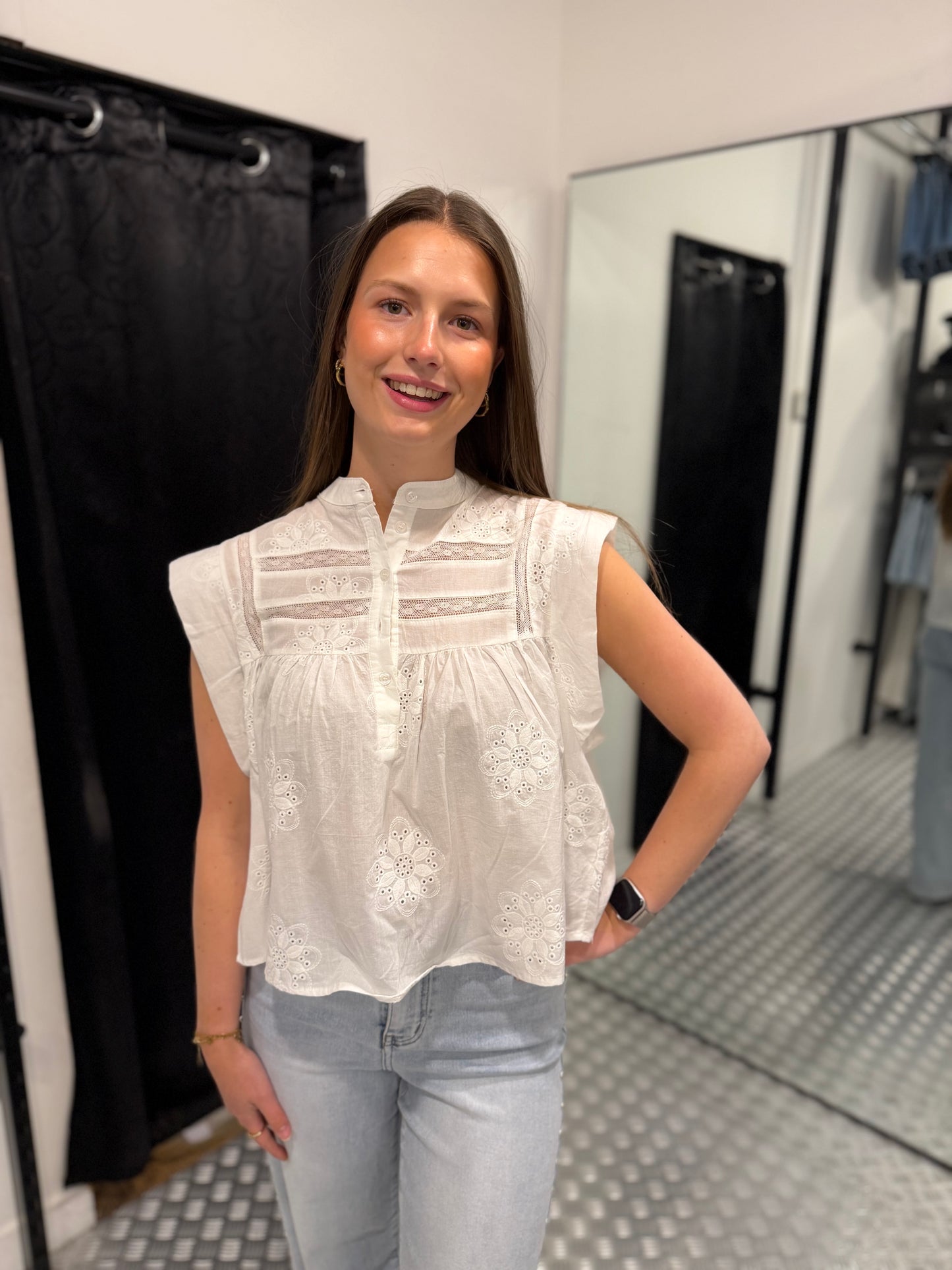 Summer cute blouse