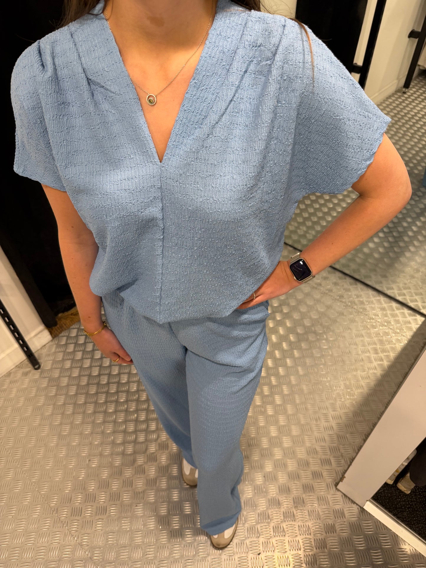 Cozy blue 2 piece set
