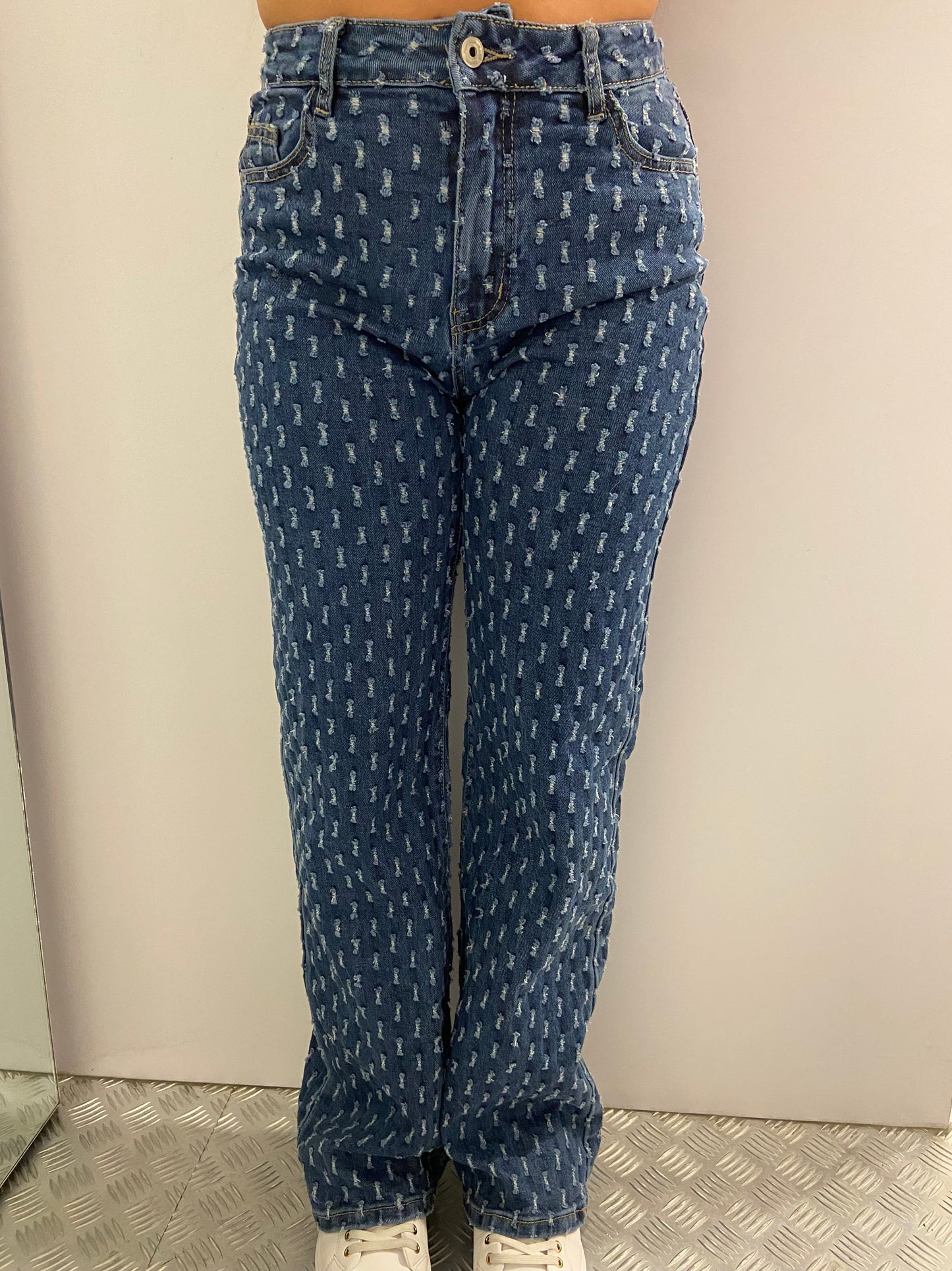 Dark blue strine jeans