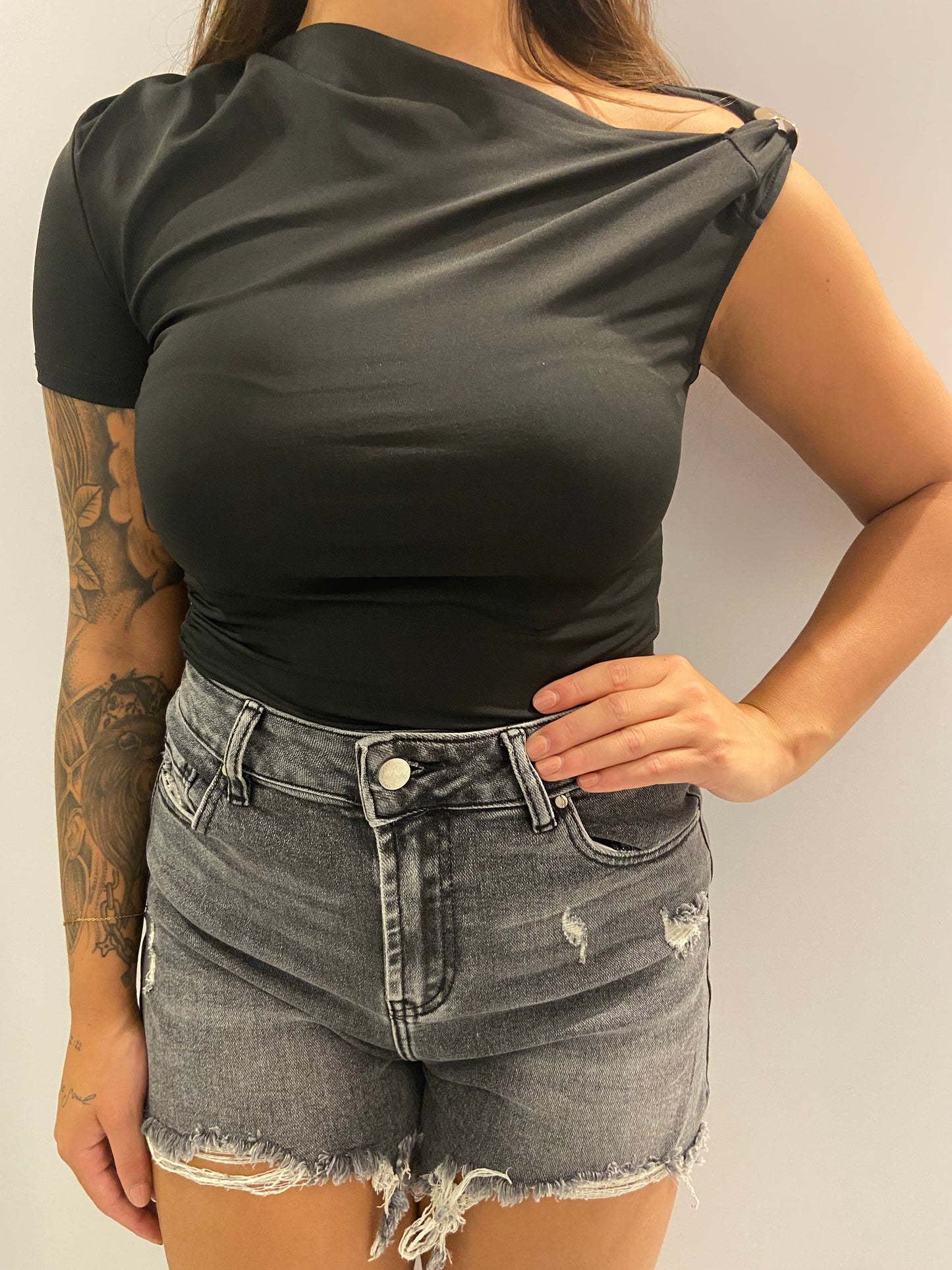 Black night top