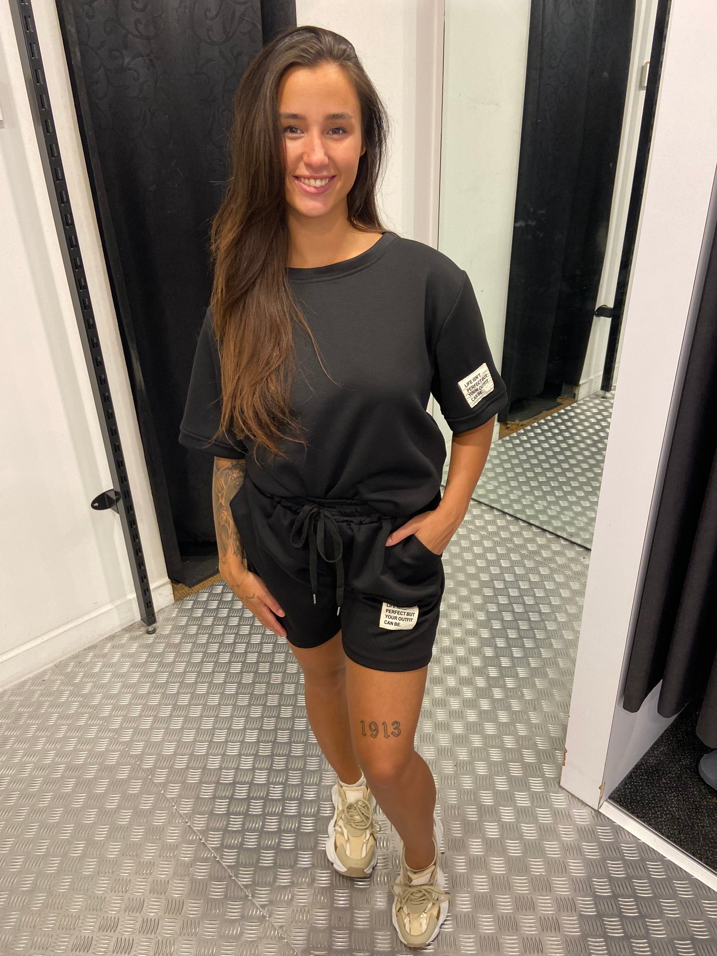 Black comfy set