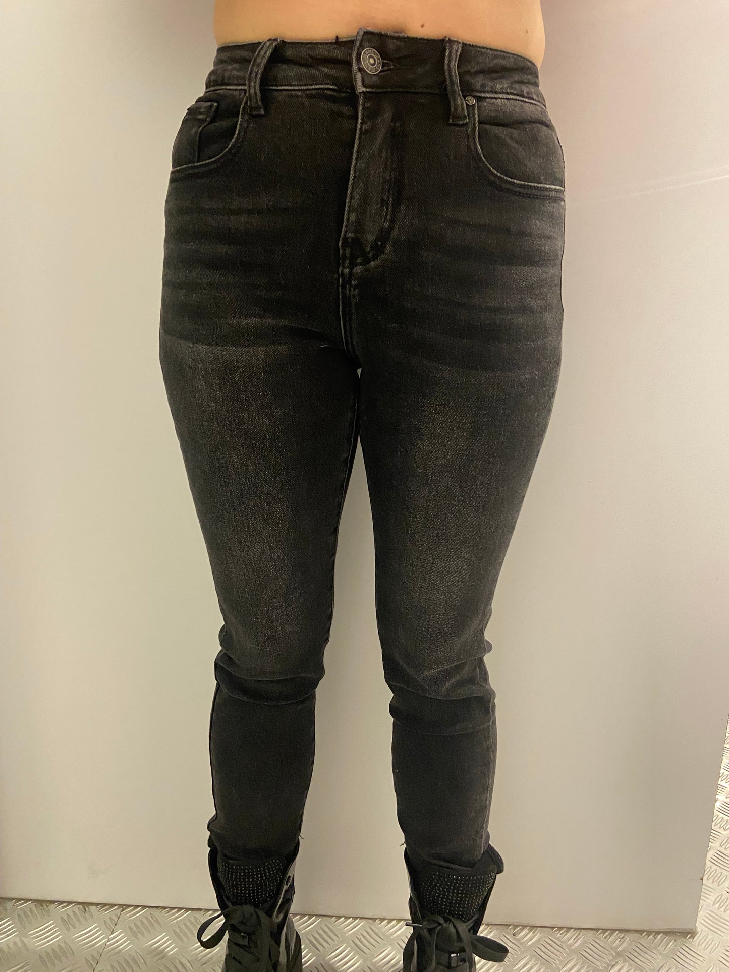 Stonewash regular jeans