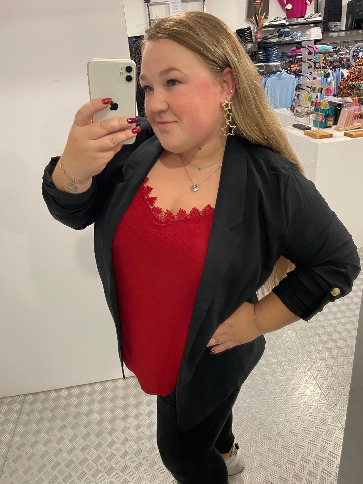 Zwarte blazer