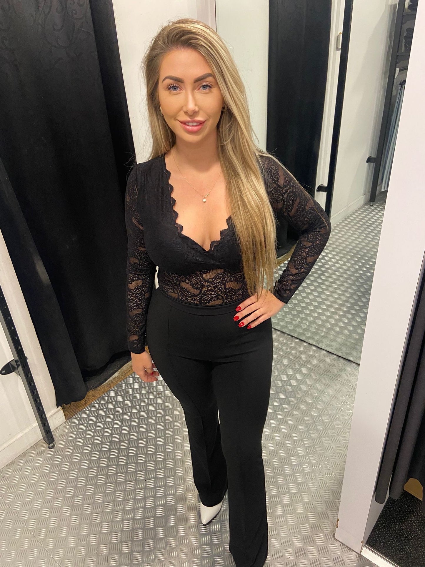 Black beauty lace body