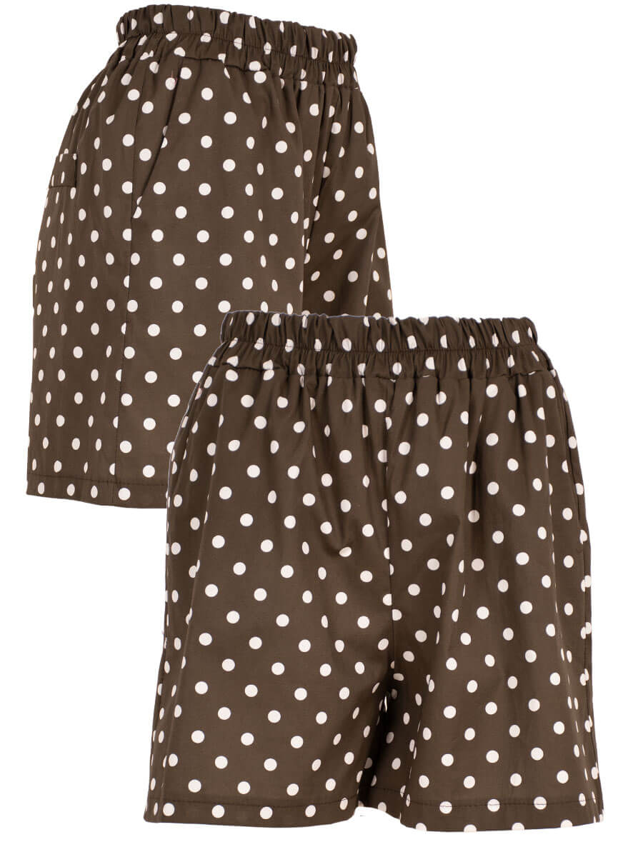 Legergroene dot short
