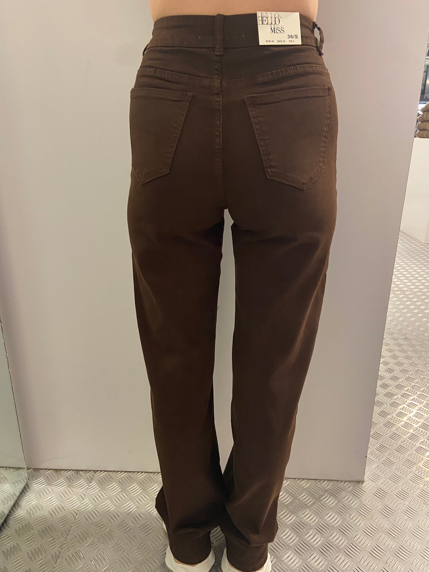 Brown wide leg tall HM