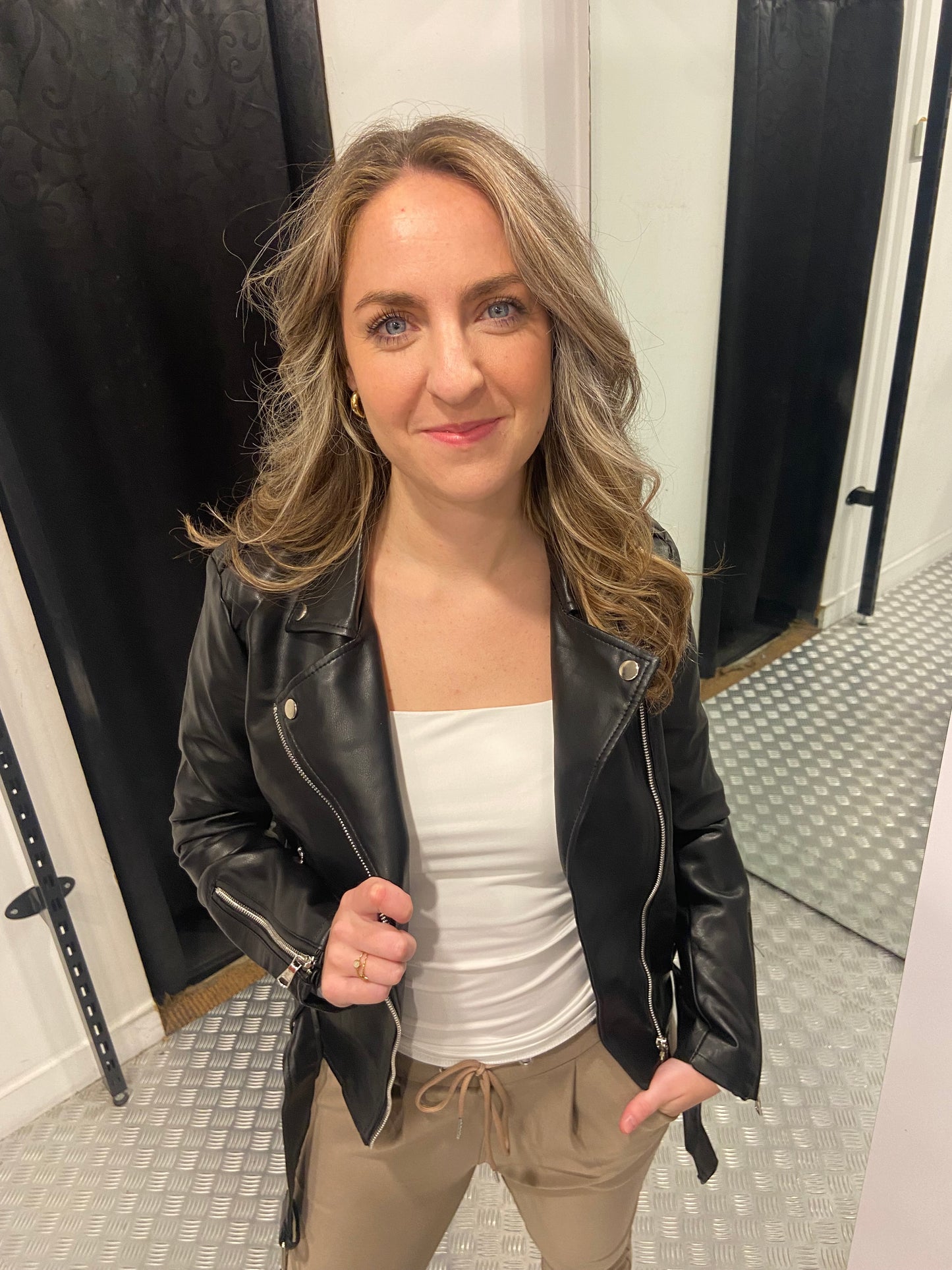 Leatherlook jacket
