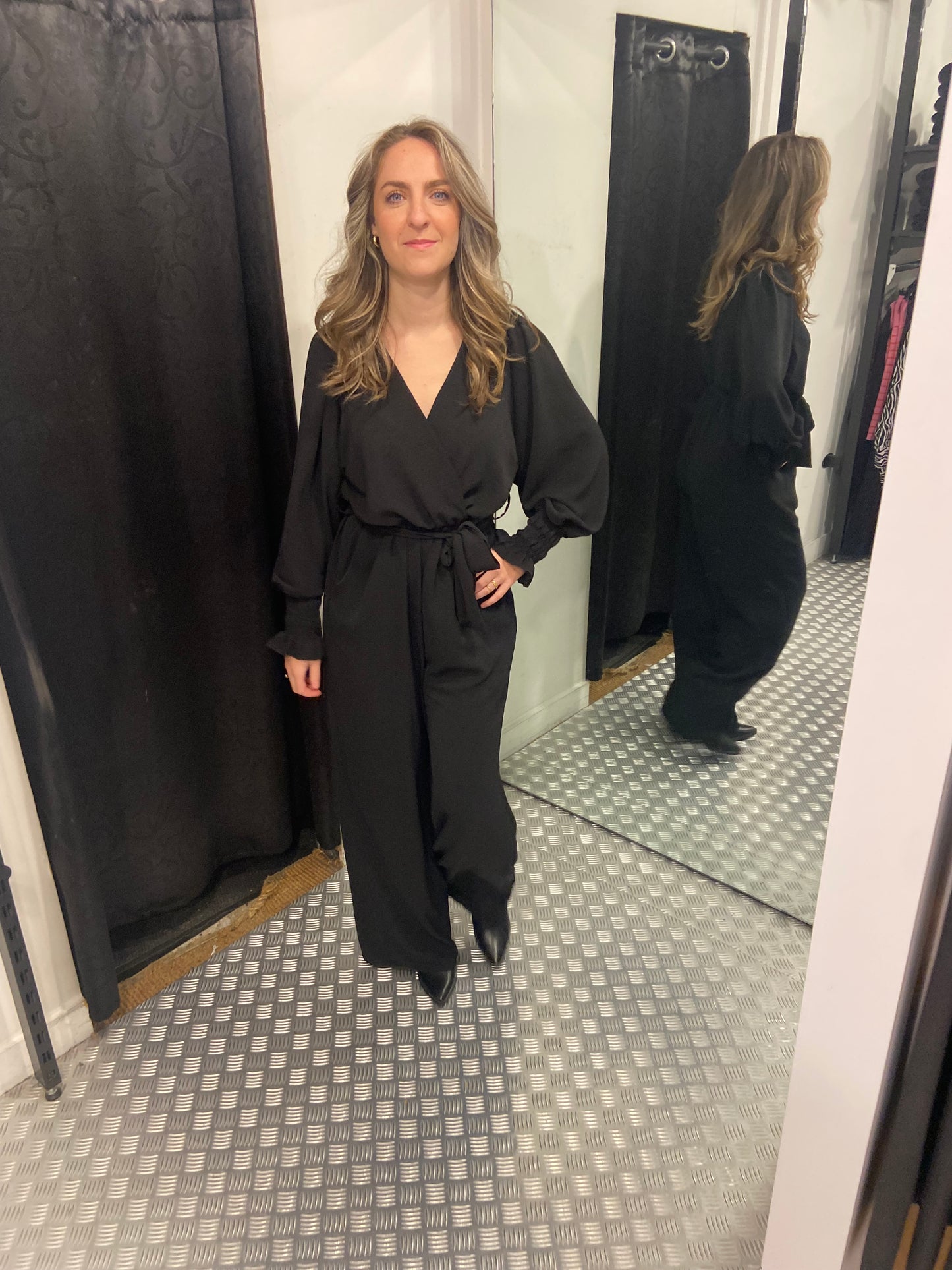 Zwarte jumpsuit