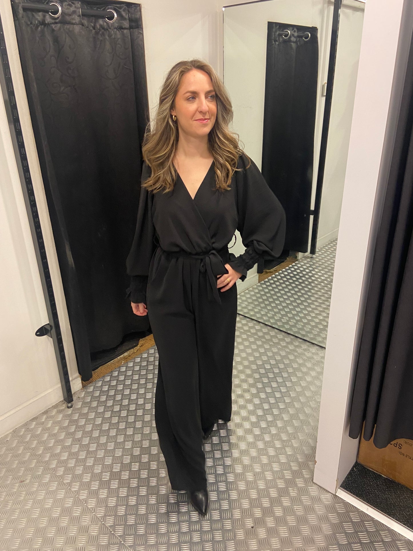 Zwarte jumpsuit