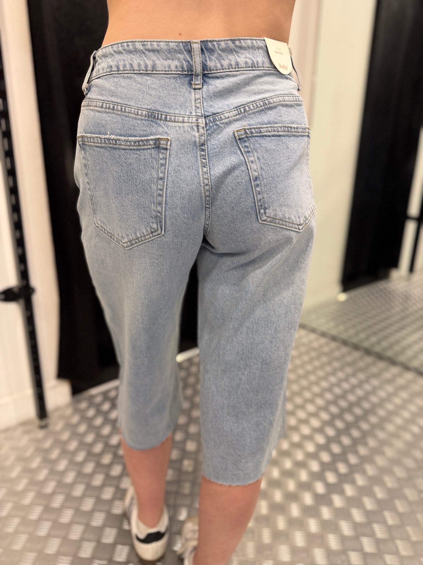 Denim bermuda rafel Redial