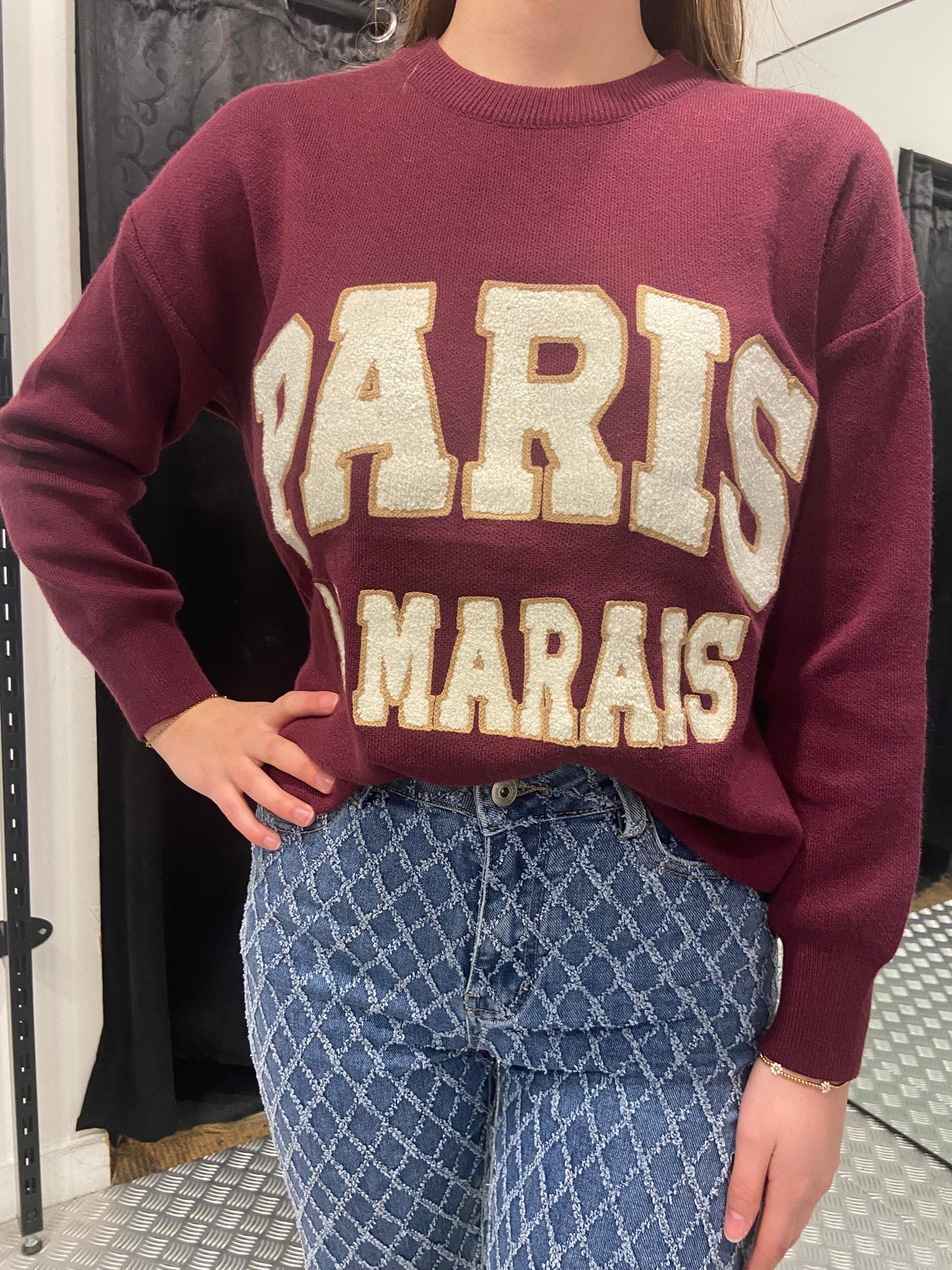 Bordeaux paris sweater