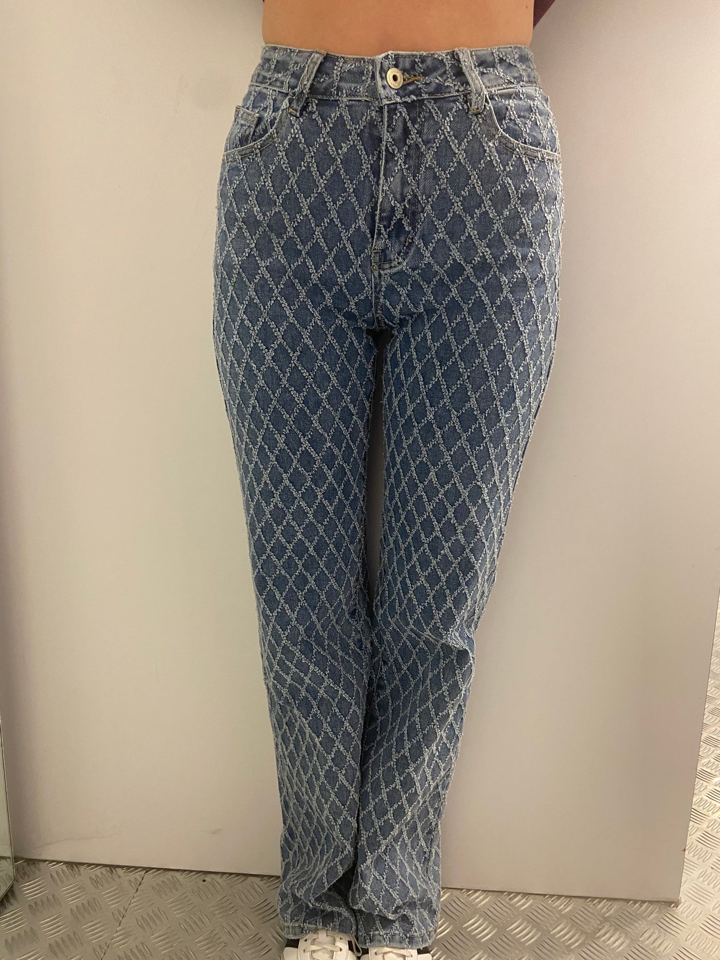 Blue strine wide leg HM