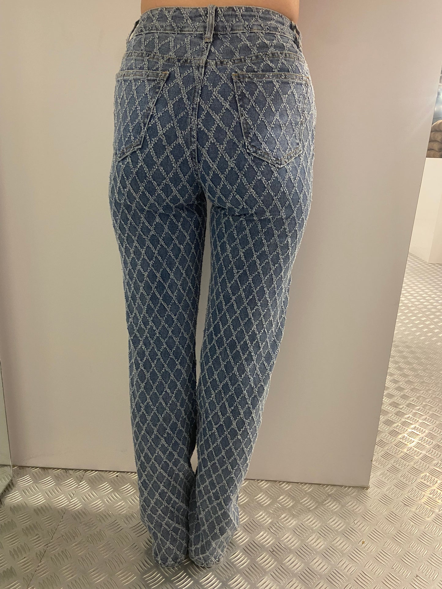 Blue strine wide leg HM