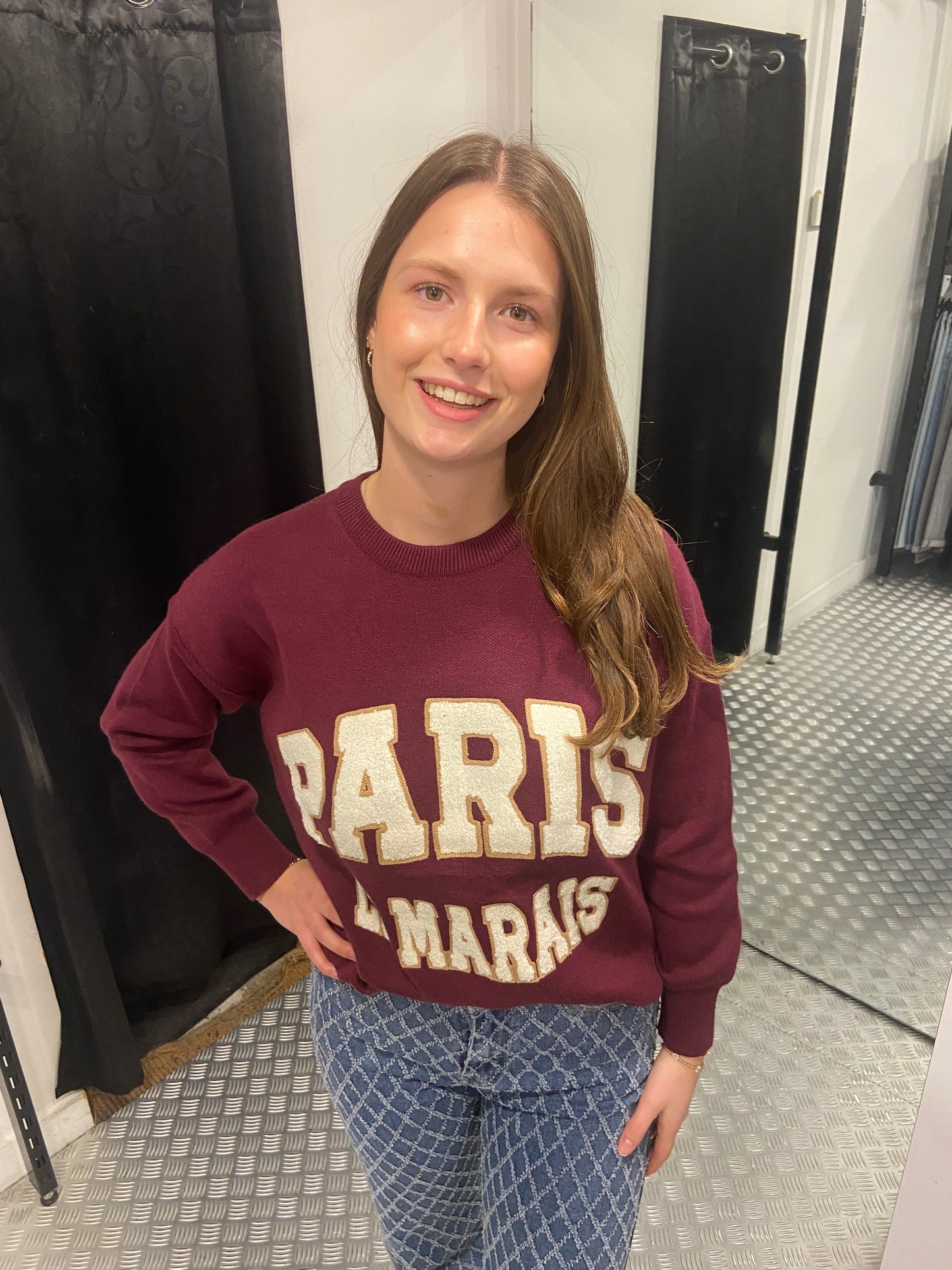 Bordeaux paris sweater