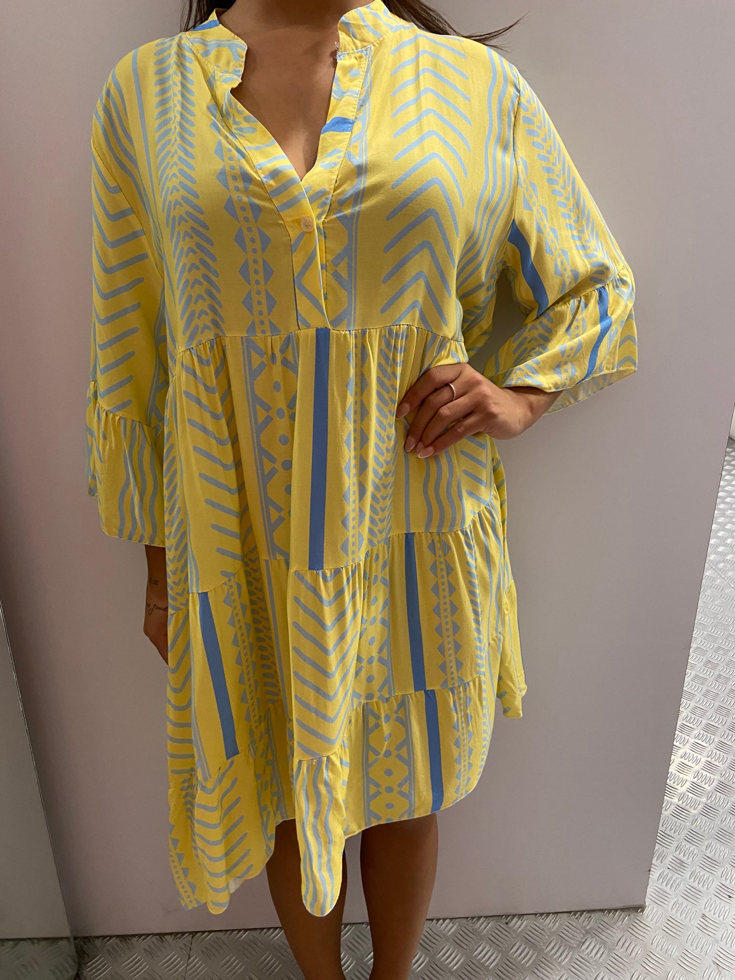 Ibiza yellow dress