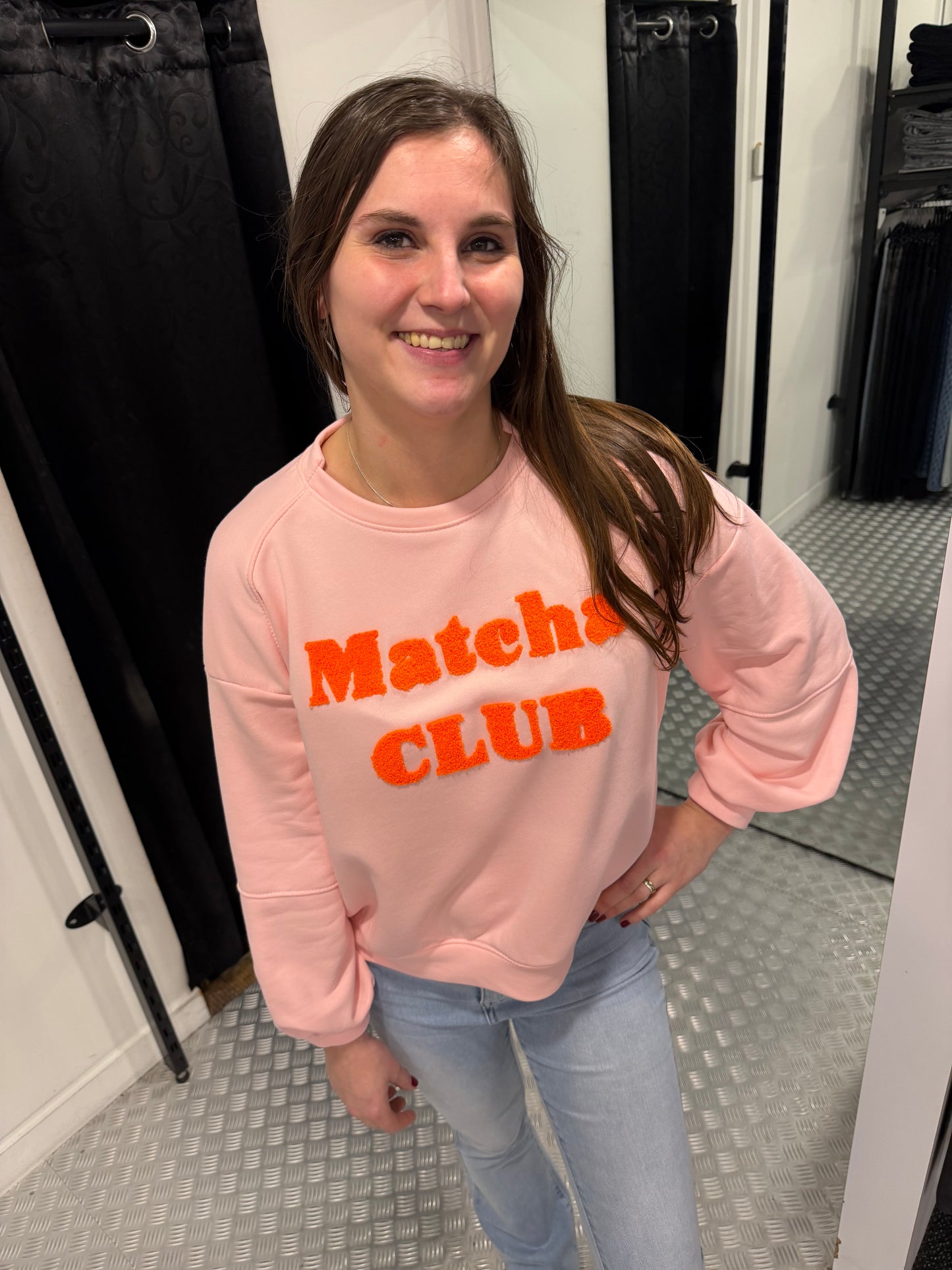 Matcha club sweater