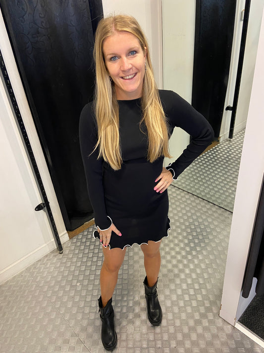 Solange dress zwart