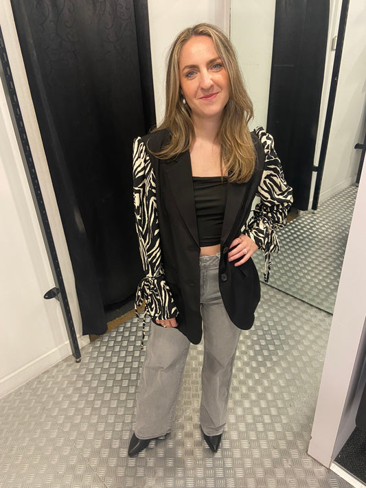 Grey wide leg HM