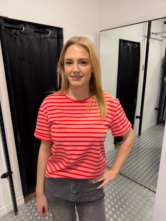 Samira gestreepte top