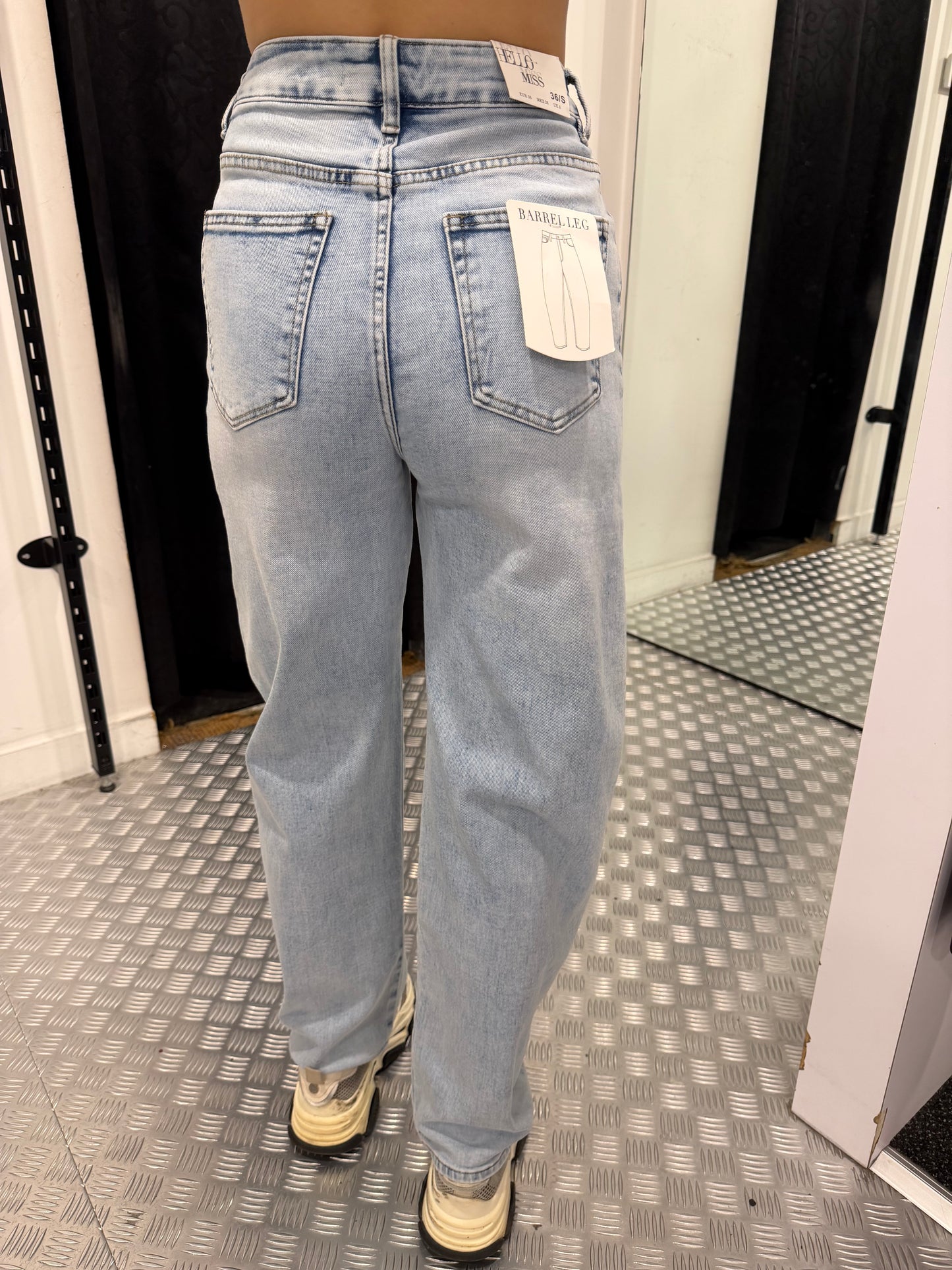 Barrel ballon jeans HM-991