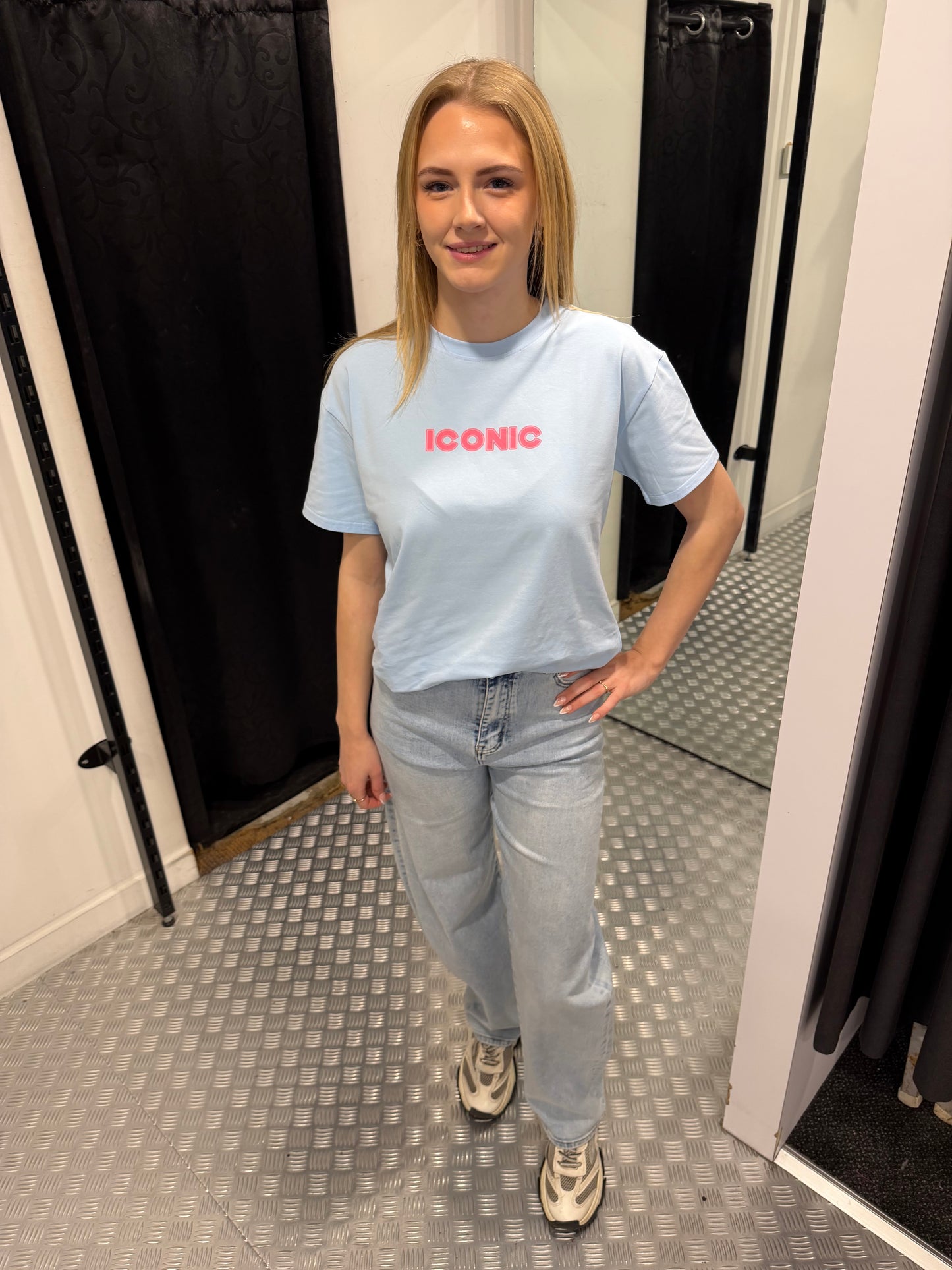 Blue iconic shirt