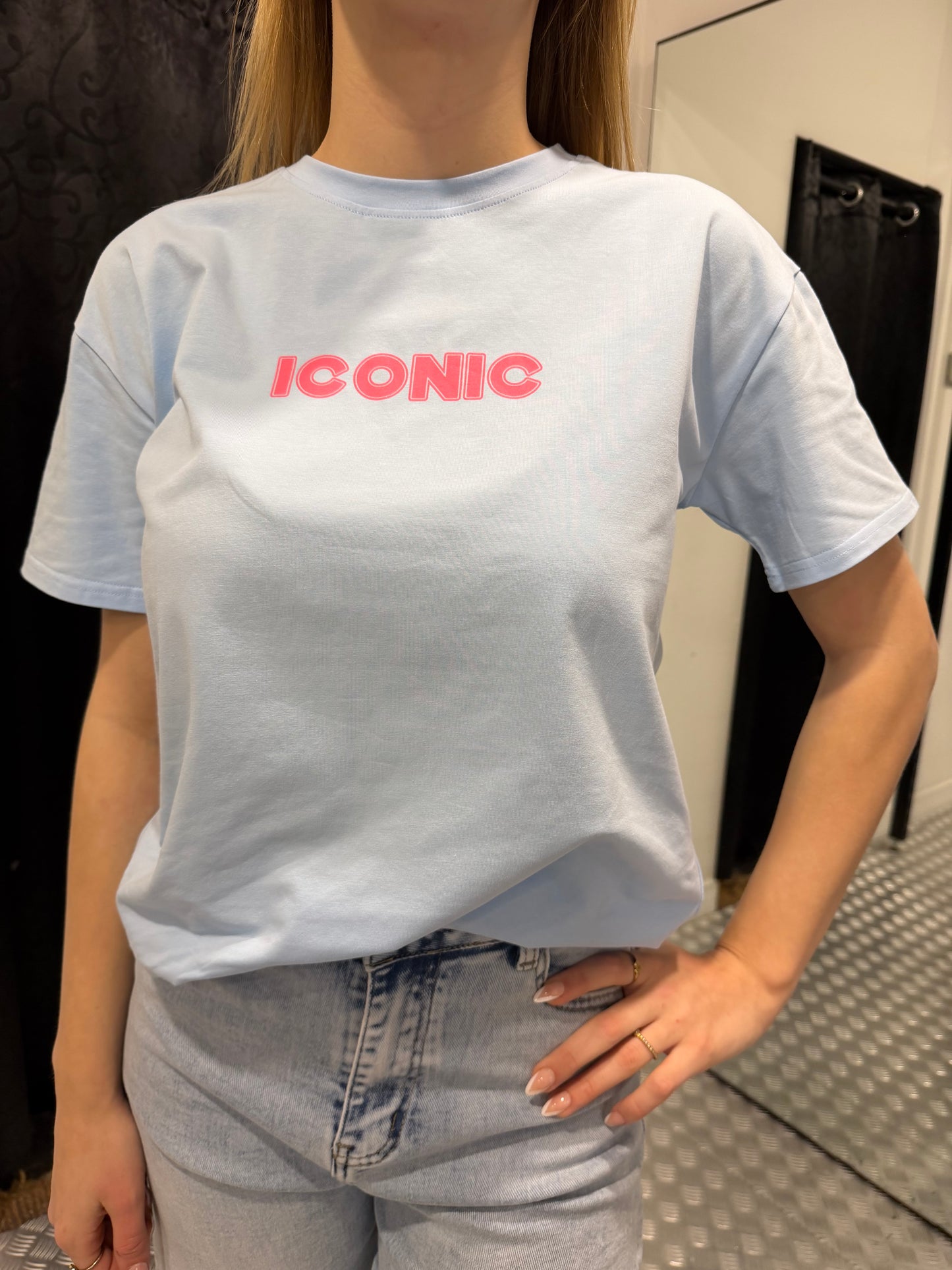 Blue iconic shirt