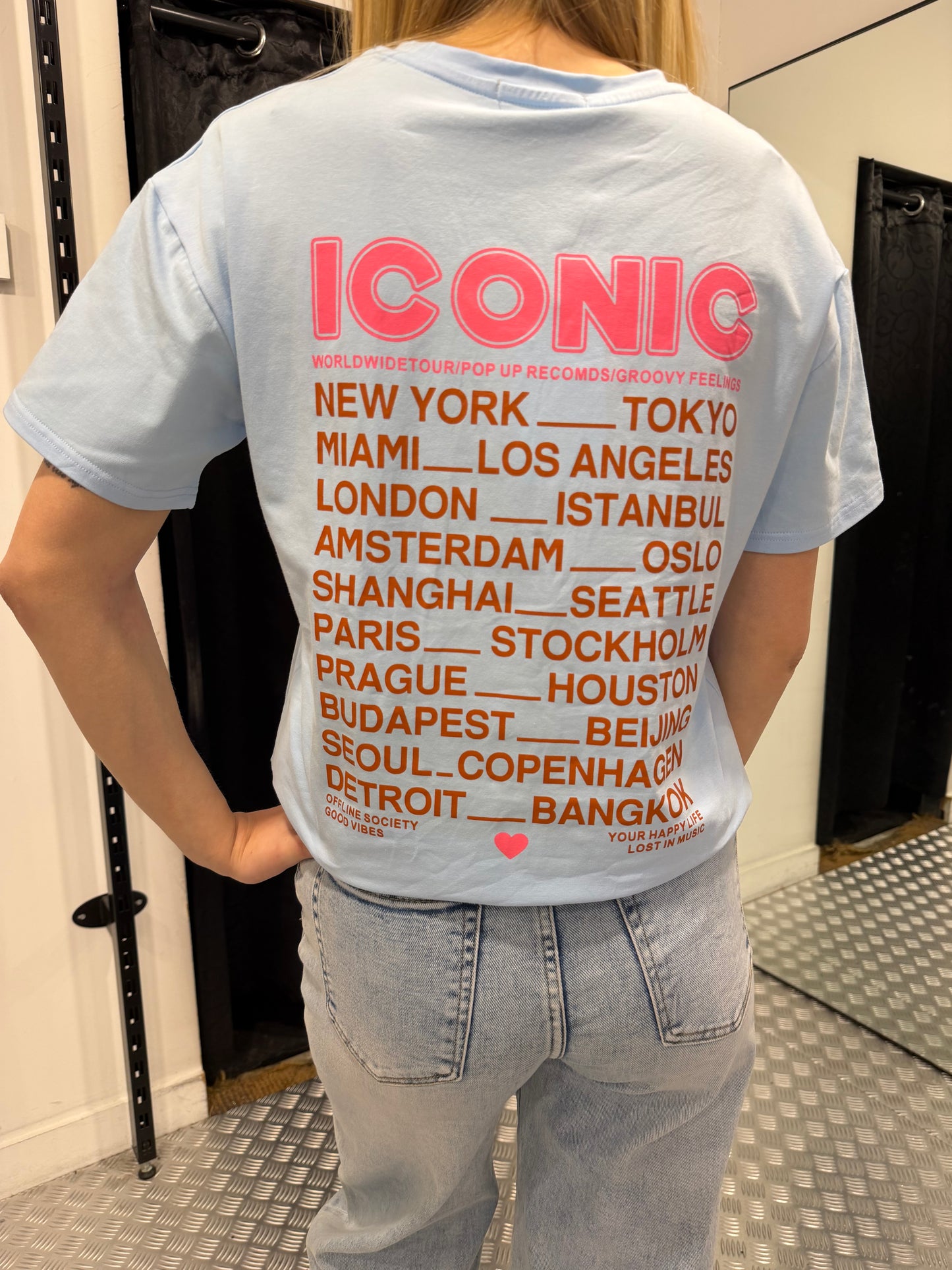 Blue iconic shirt