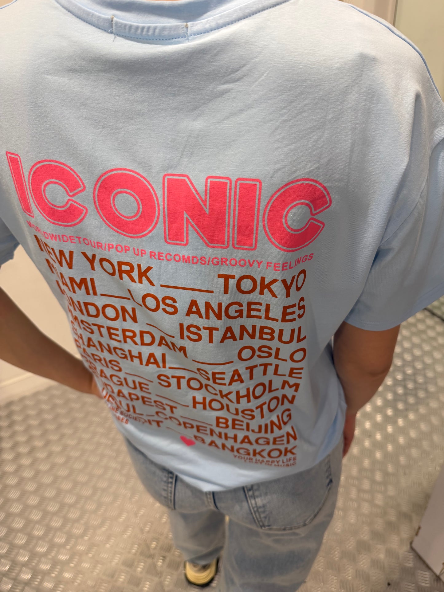 Blue iconic shirt